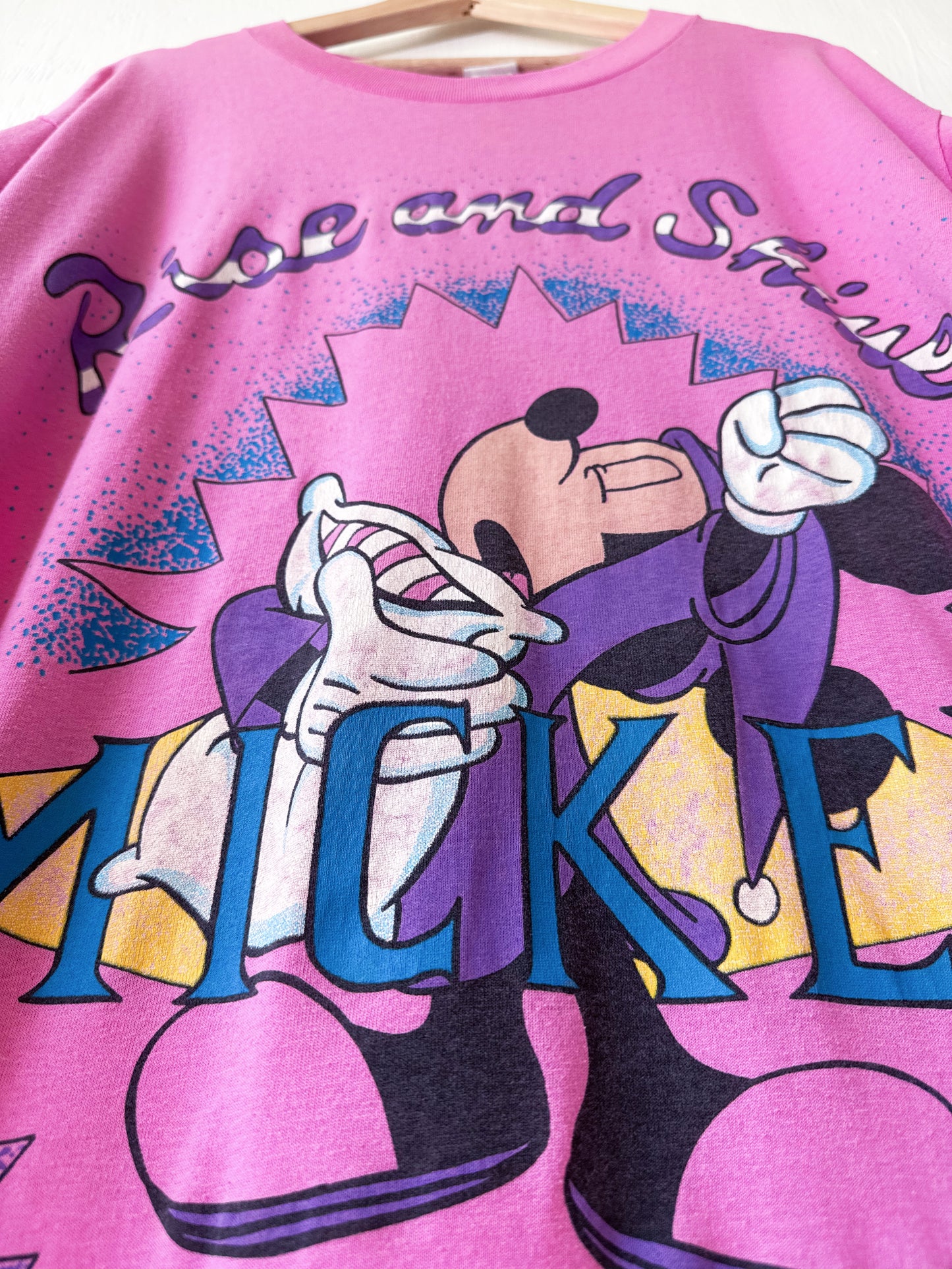 VINTAGE Rise + Shine Mickey Tee - XL/1X