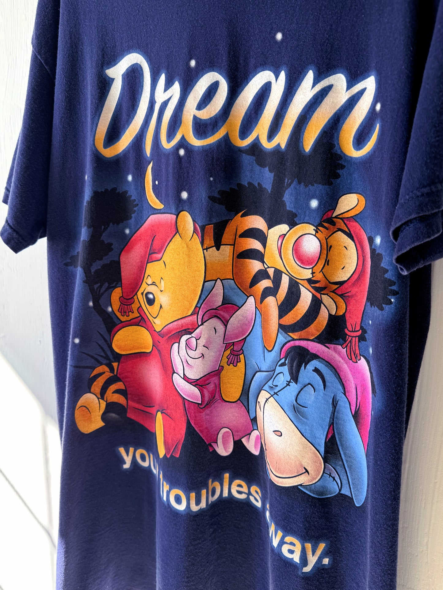 VINTAGE Dream Your Troubles Away Pooh Dress - XL/2X