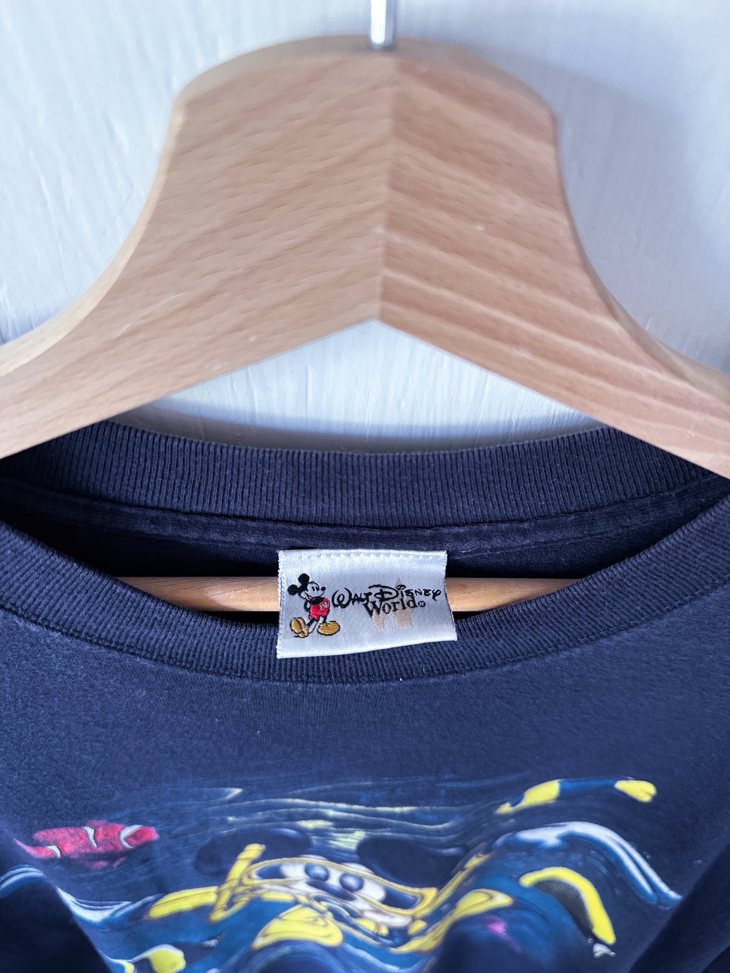 VINTAGE Rare Scuba Mickey Tee - XL