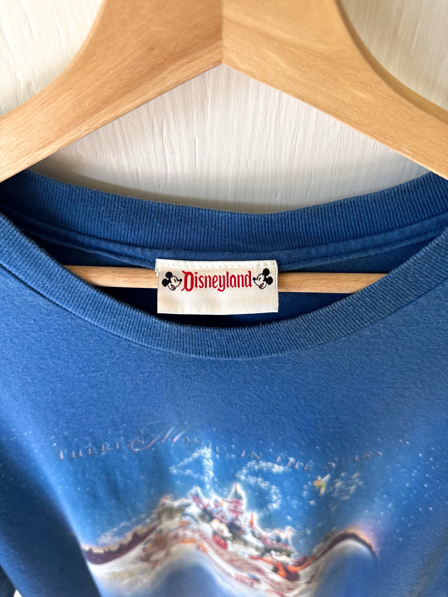 VINTAGE 2000 Disneyland Anniversary Cropped Tee - 2X