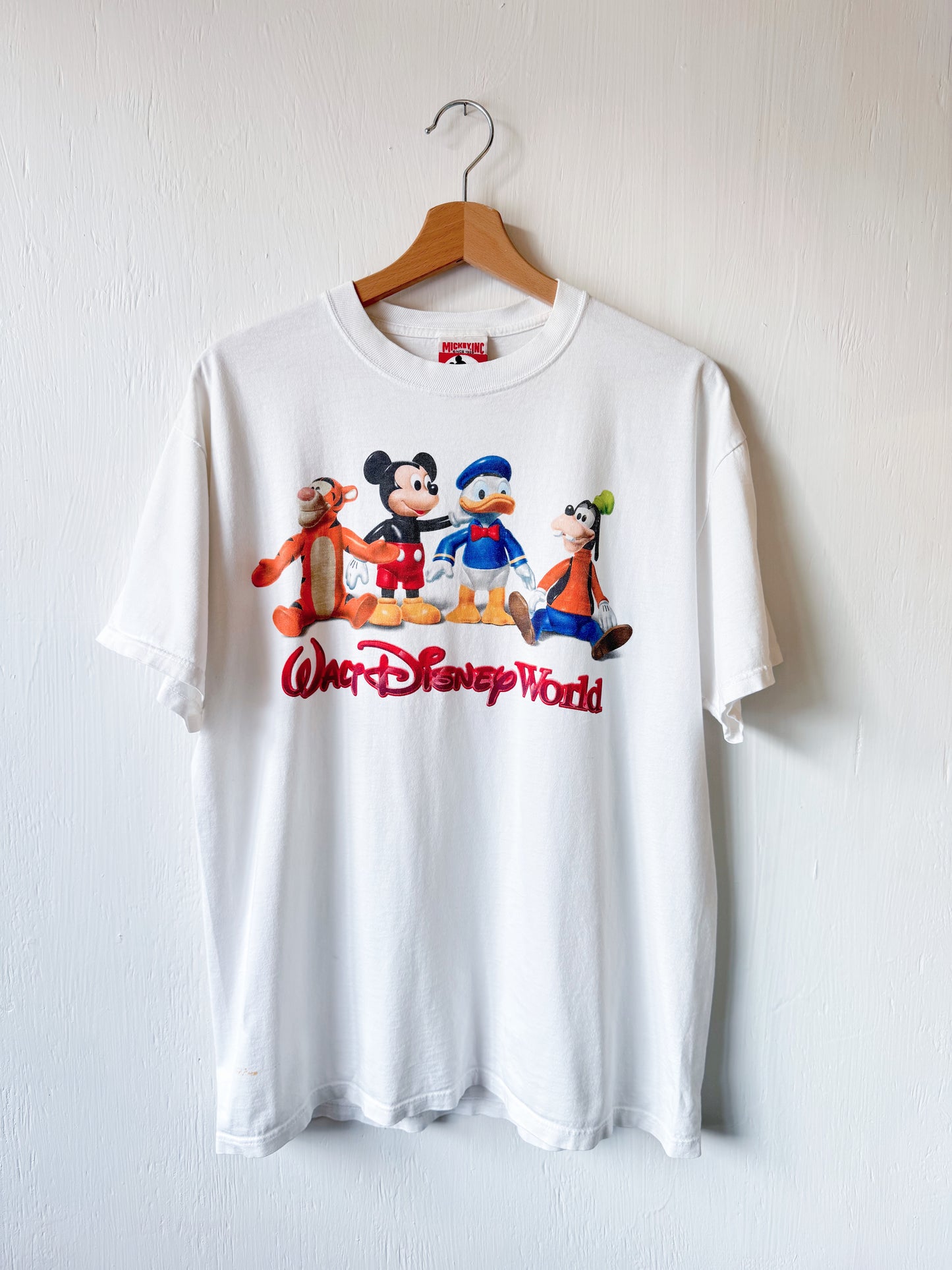 VINTAGE Rare 90’s WDW 3D Toys Tee - L