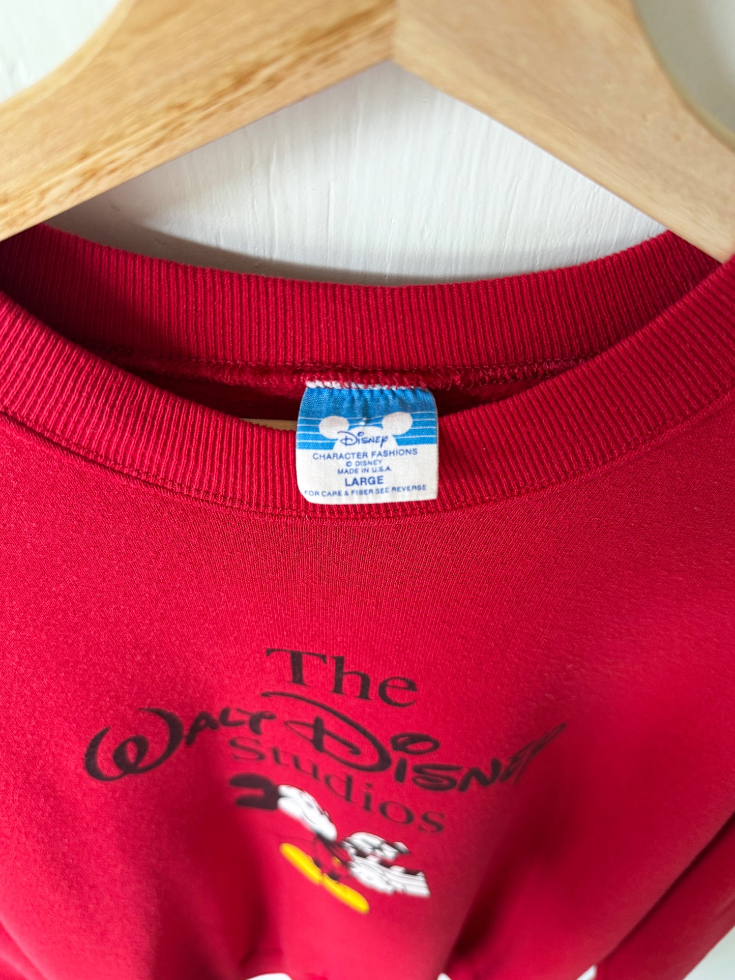 VINTAGE 90’s Walt Disney Studios Crewneck - L