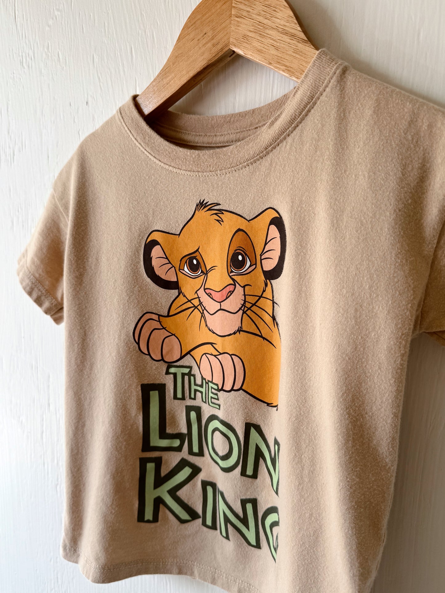 Neutral Lion King Tee - 4T