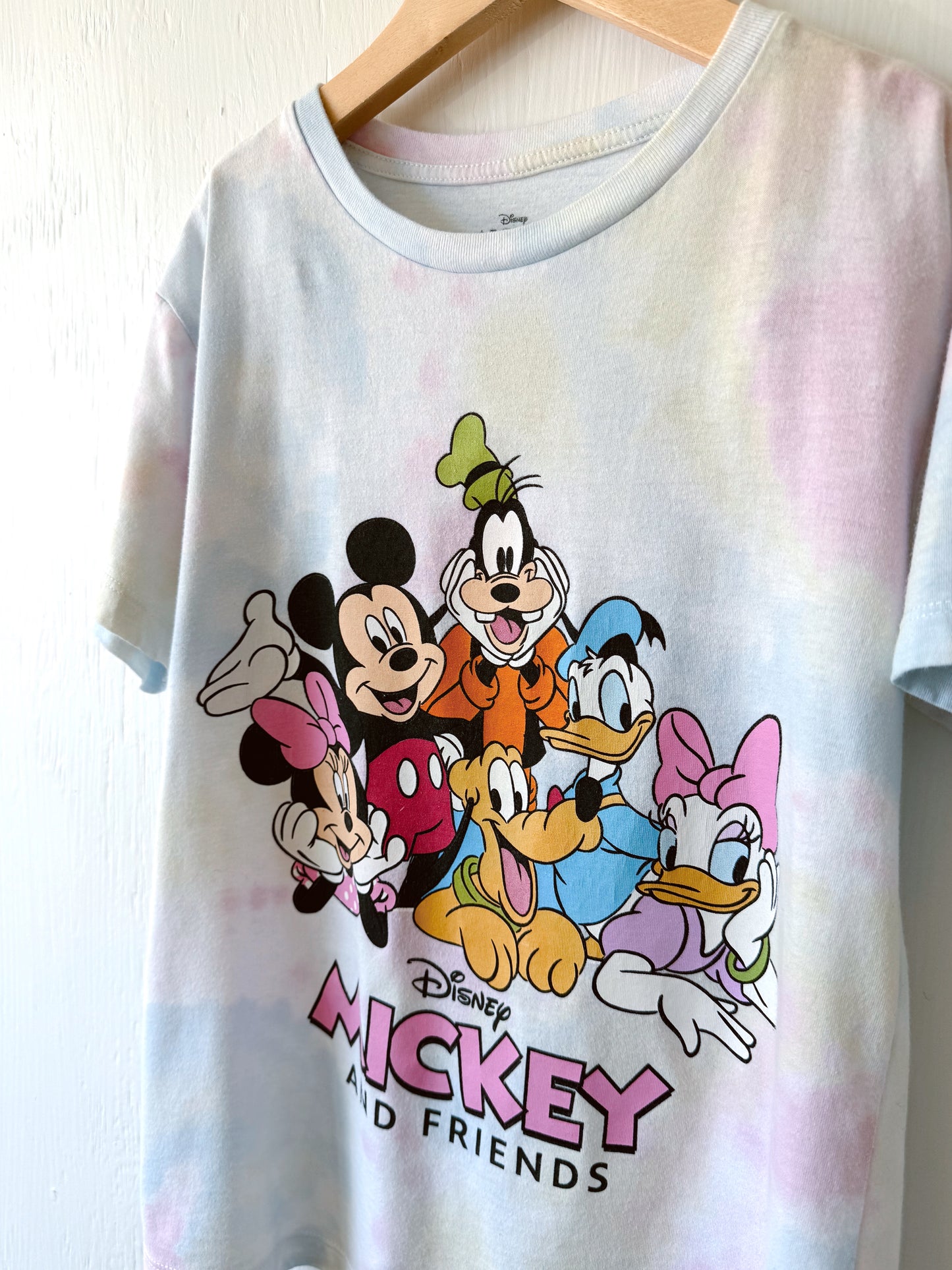 Tie Dye Mickey + Co Tee - YM