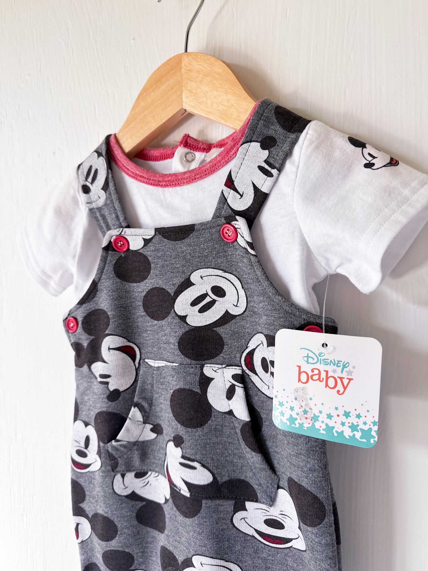 NEW Mickey Shortalls Set - 3M