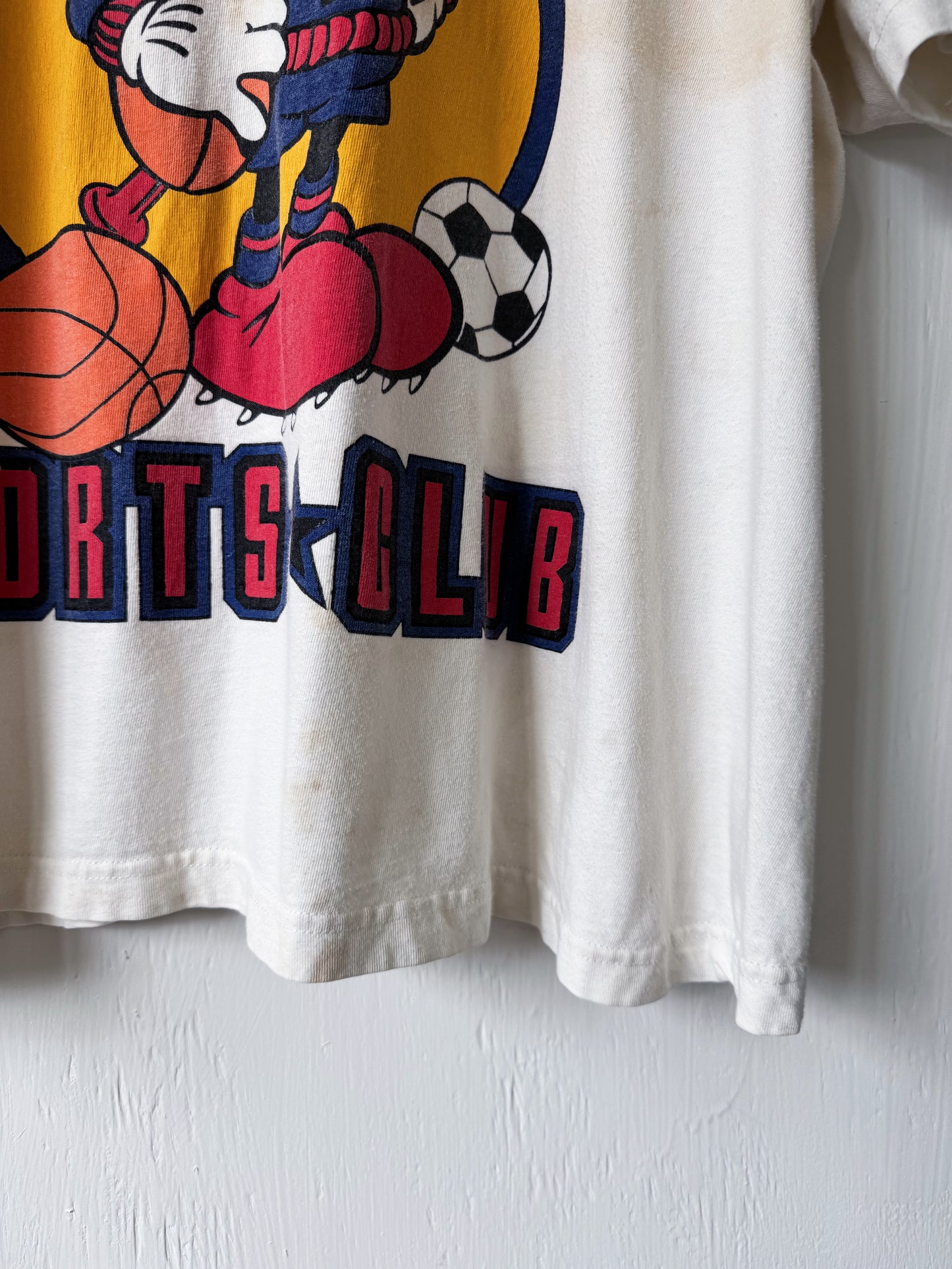 VINTAGE 90’s Mickey Sports Club Tee - XL