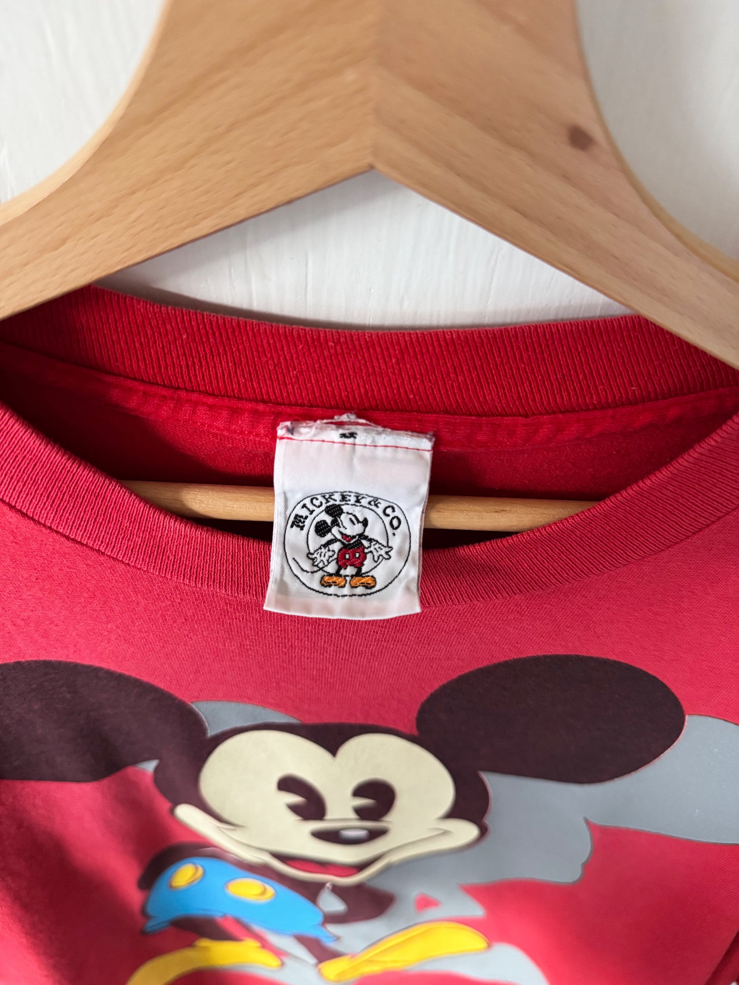 VINTAGE 90’s Mickey + Shadow Tee - XL/2X