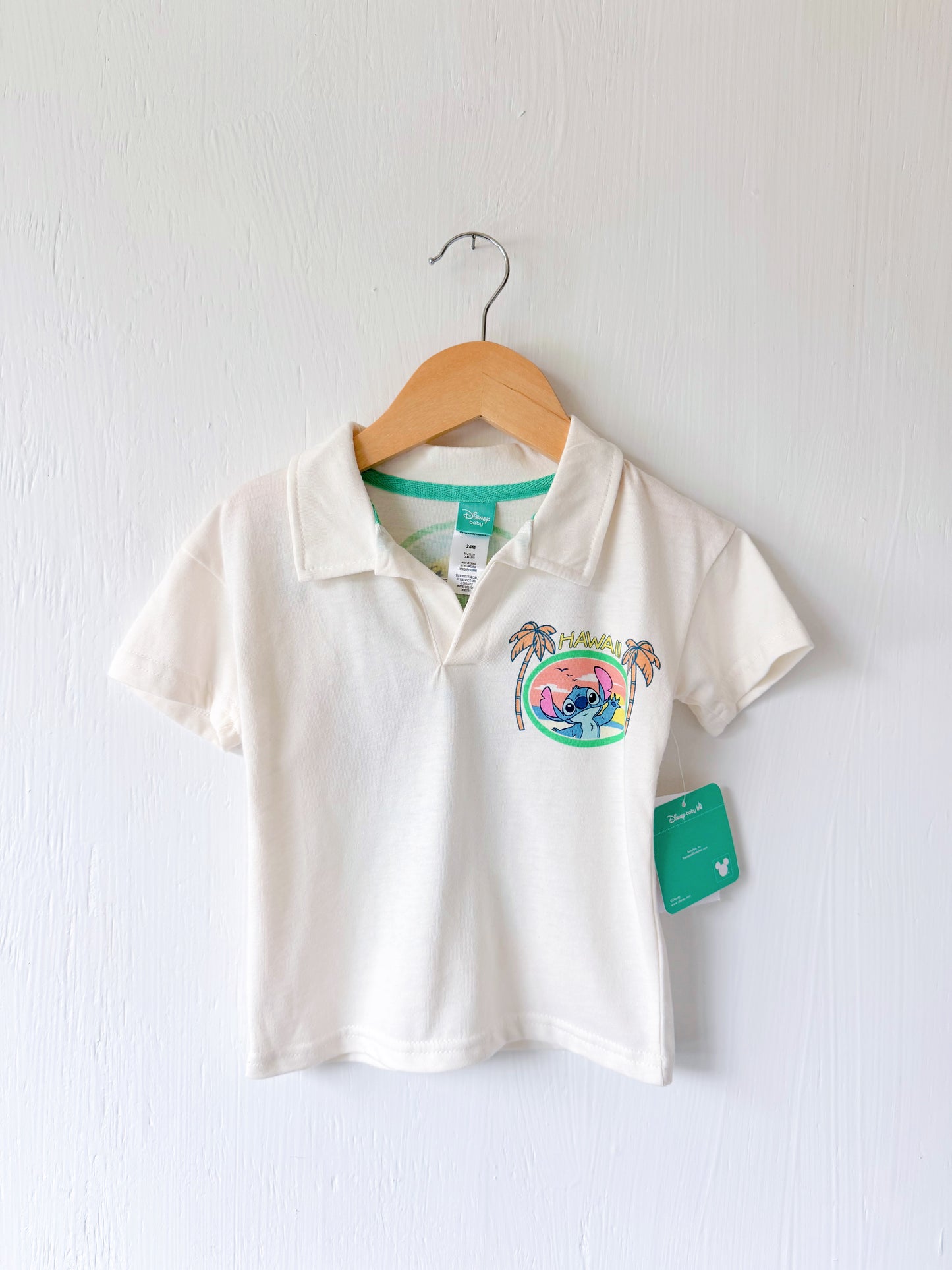 NEW Stitch Green Checkered Set - 24M