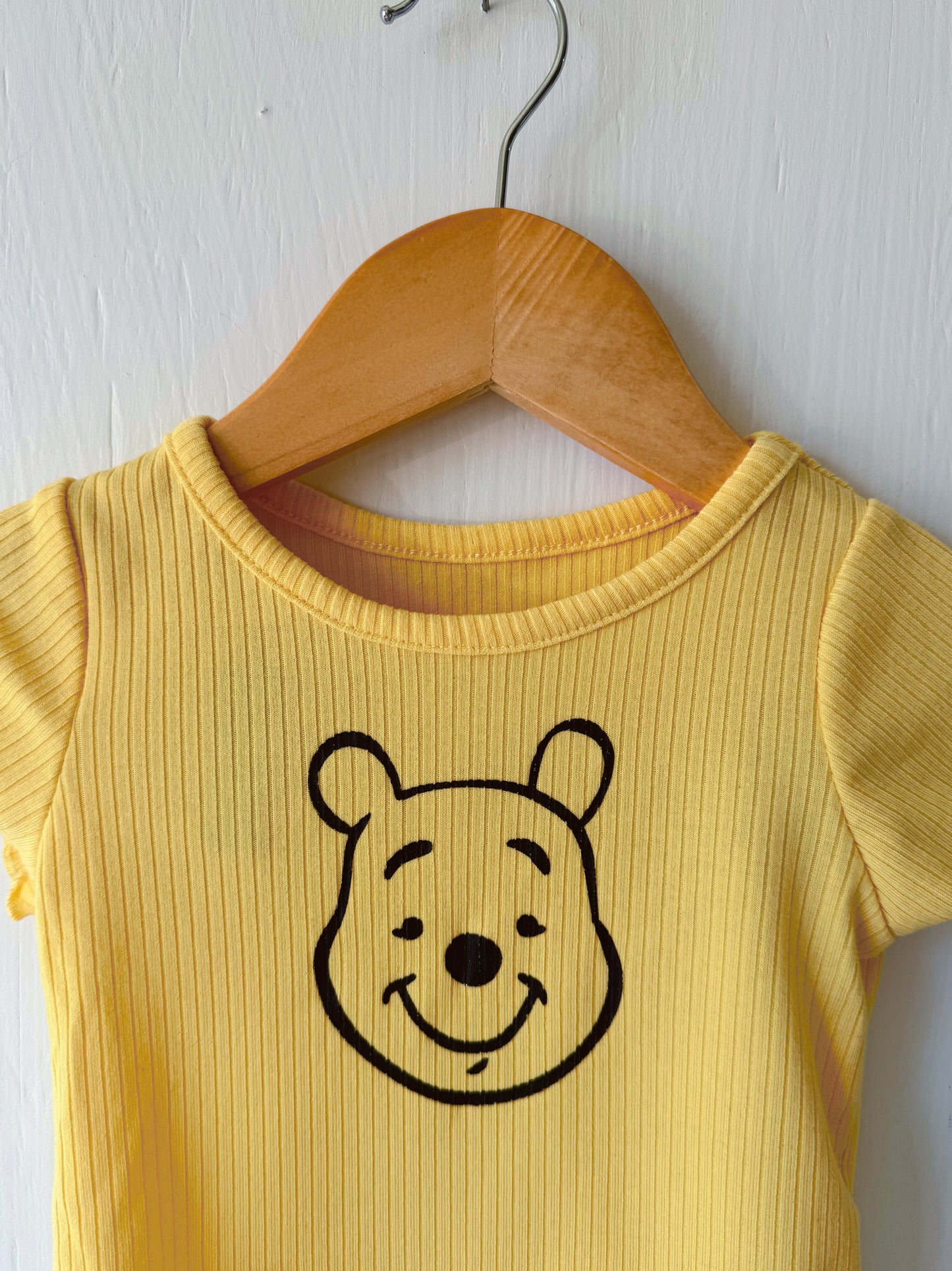 Pooh Ribbed Tee - 12M (up to 2T)