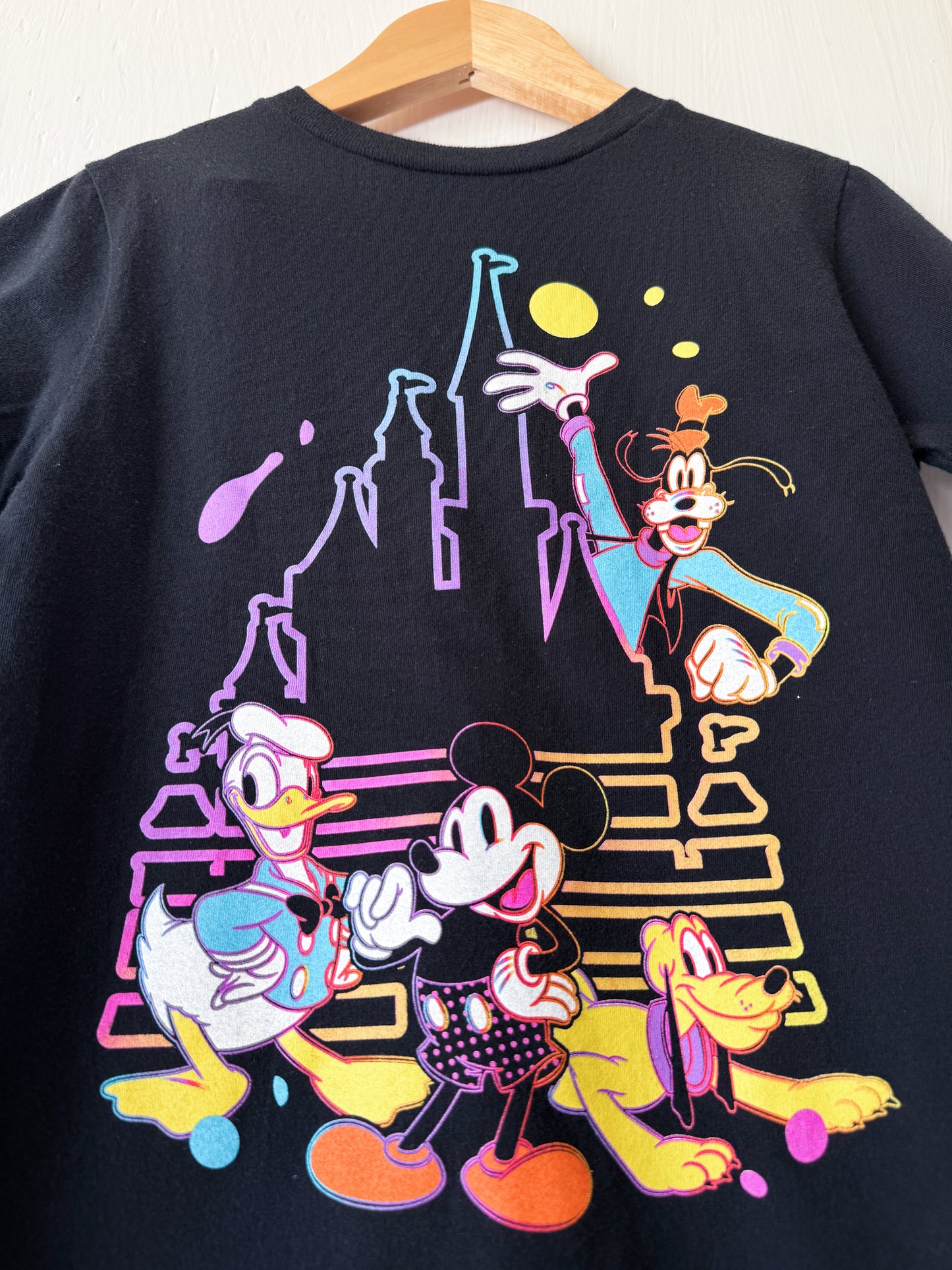 Disney Parks Neon Castle Tee - YS (5/6)