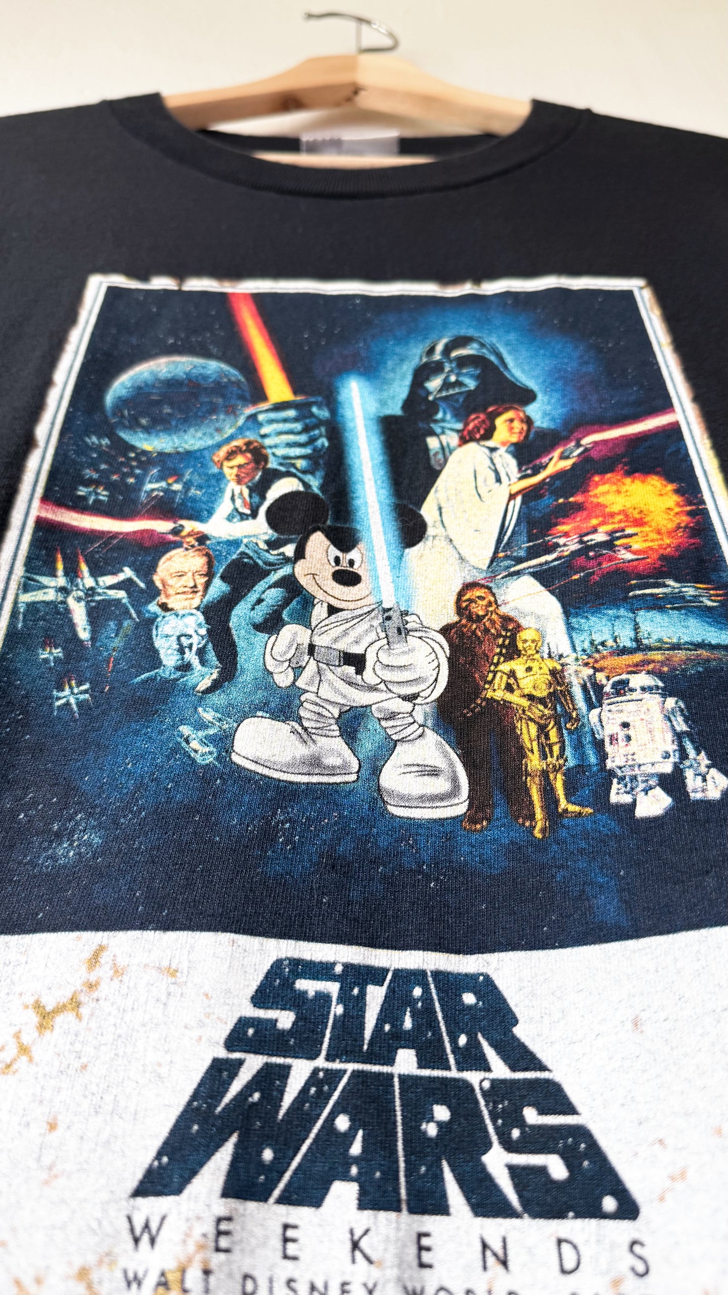 WDW ‘07 Star Wars Weekends Mickey Tee - L