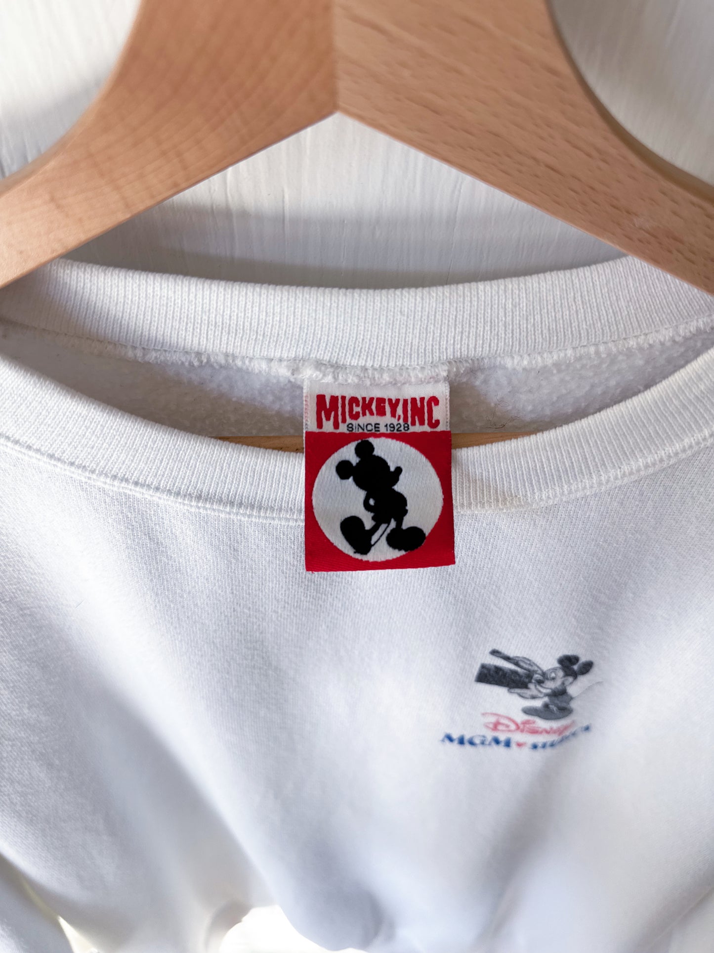 VINTAGE 90’s MGM Studios Mickey Film Crewneck - L/XL