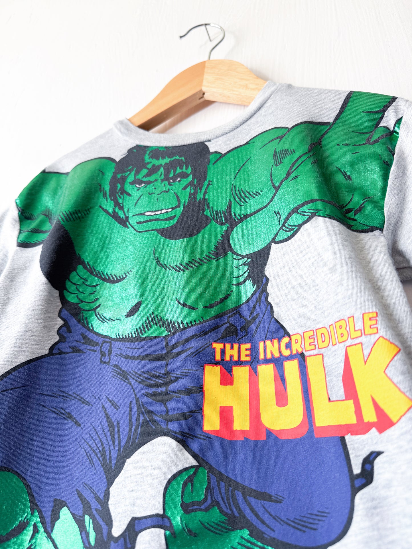 H&M Metallic Hulk Tee - 2T
