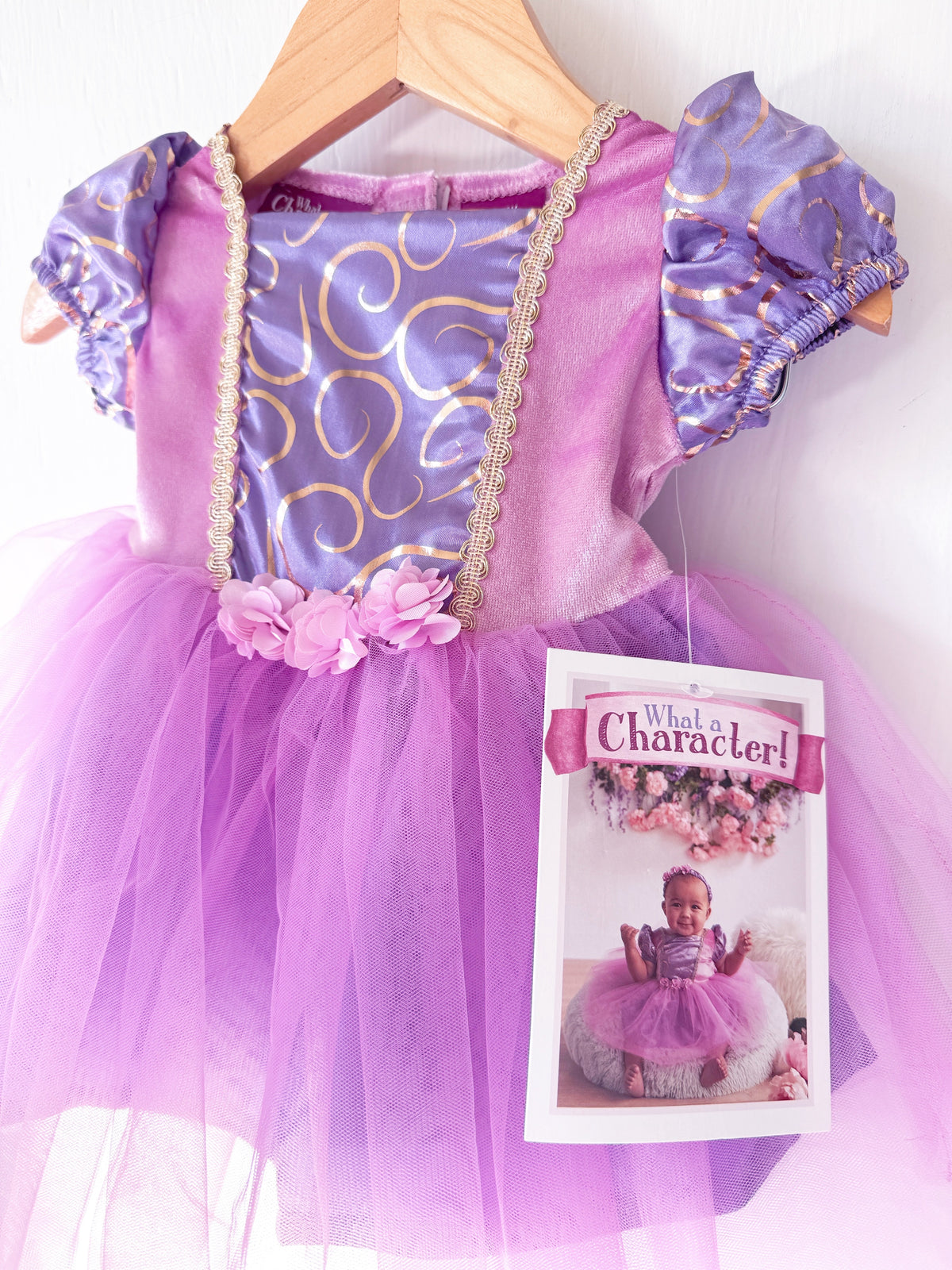 NWT Baby Rapunzel Dress - 3/6M