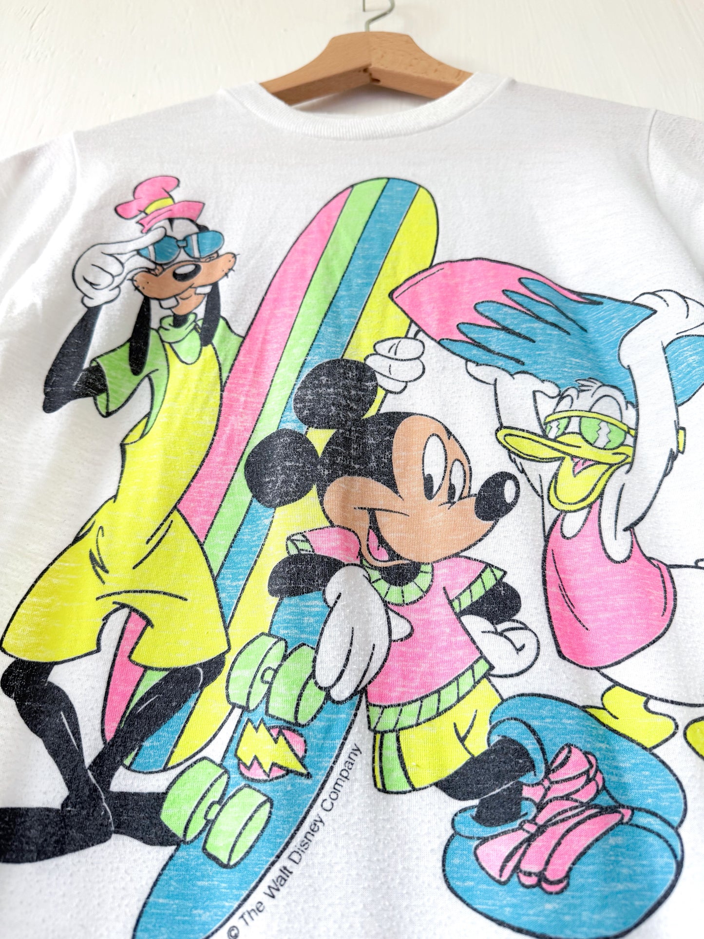 VINTAGE 80’s Surf’s Up Tee - YM/L