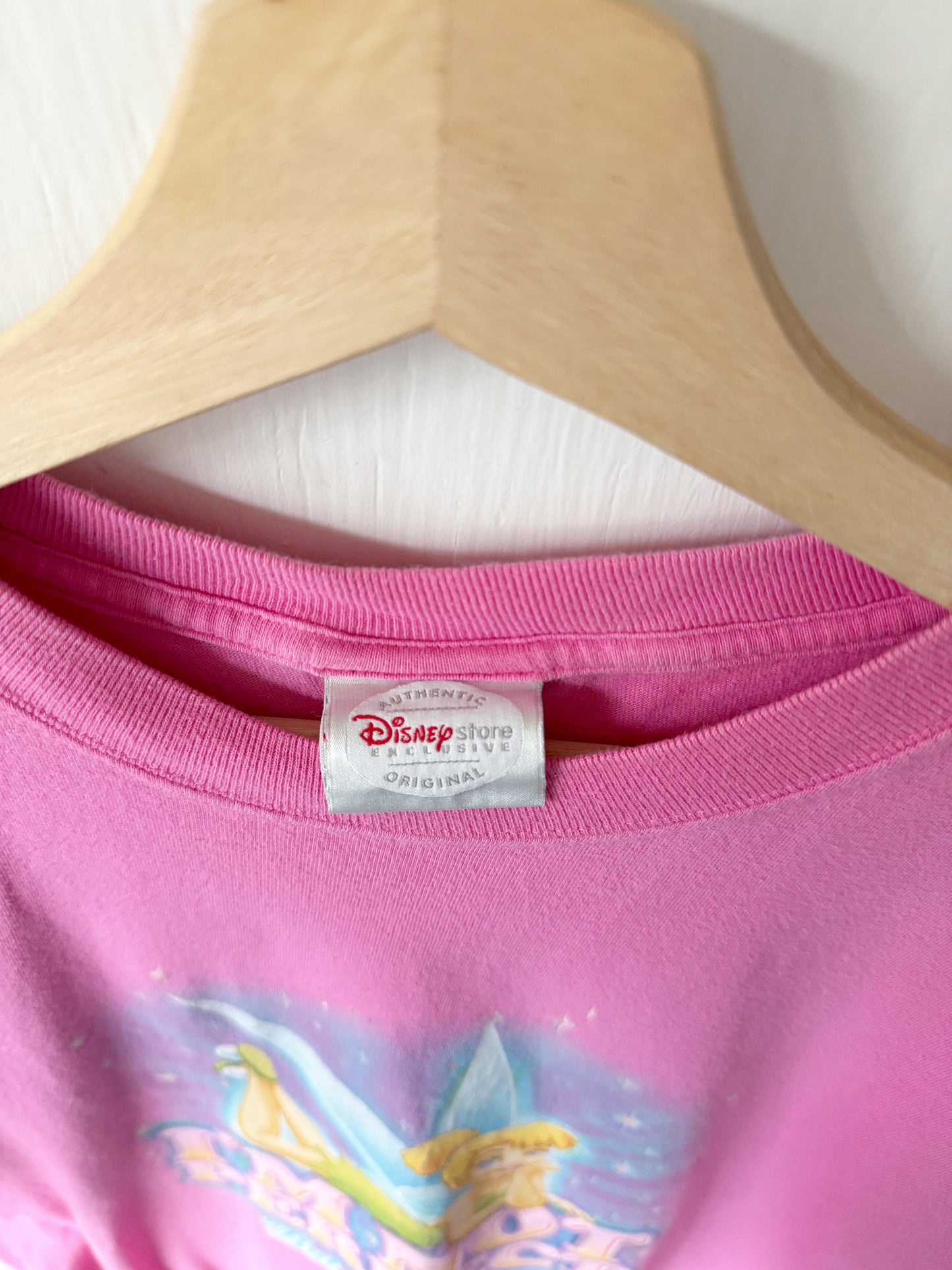 VINTAGE Disney Store Tink Tee - L
