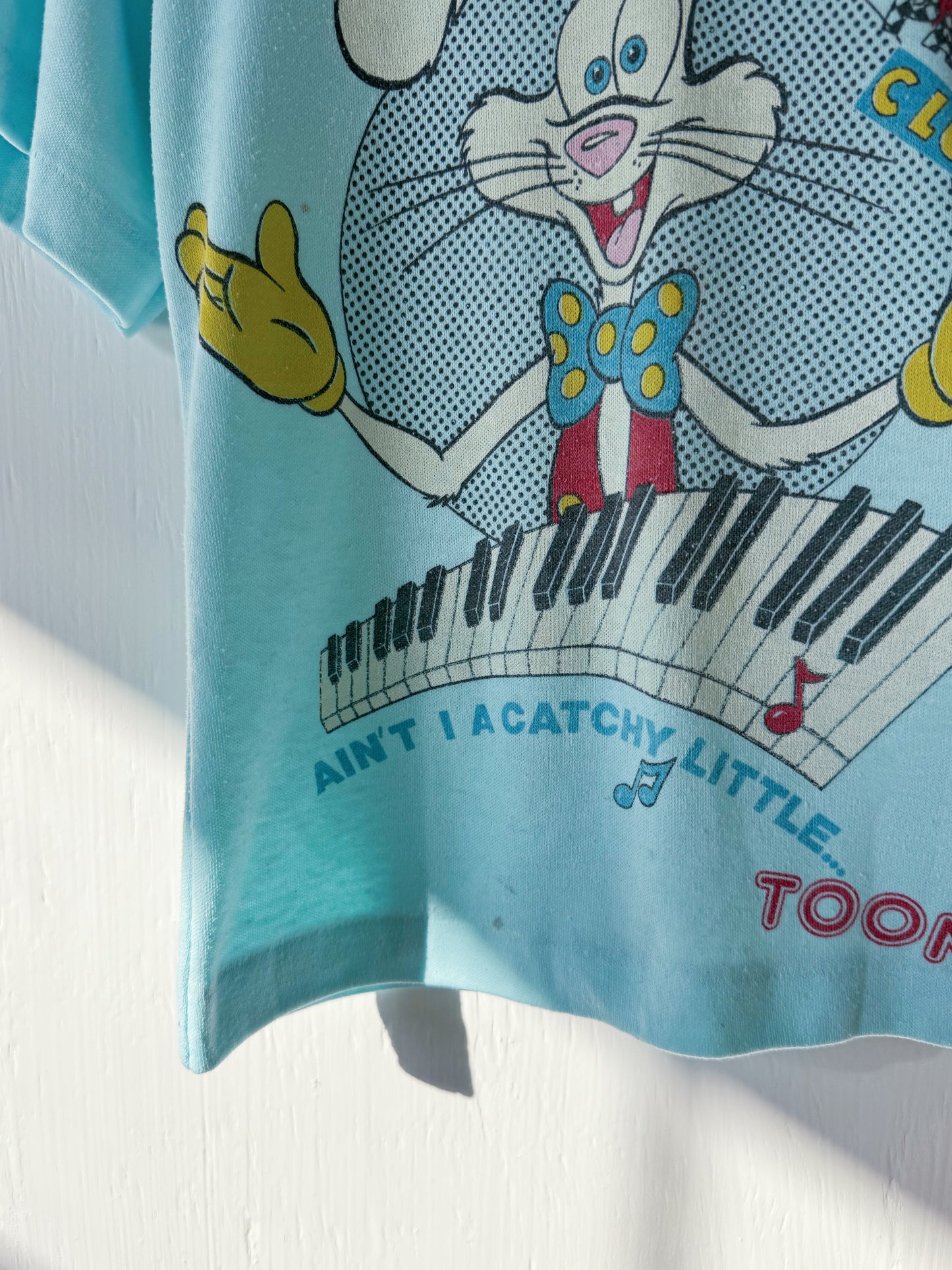 VINTAGE 80’s Roger Rabbit Keyboard Tee - 5/6
