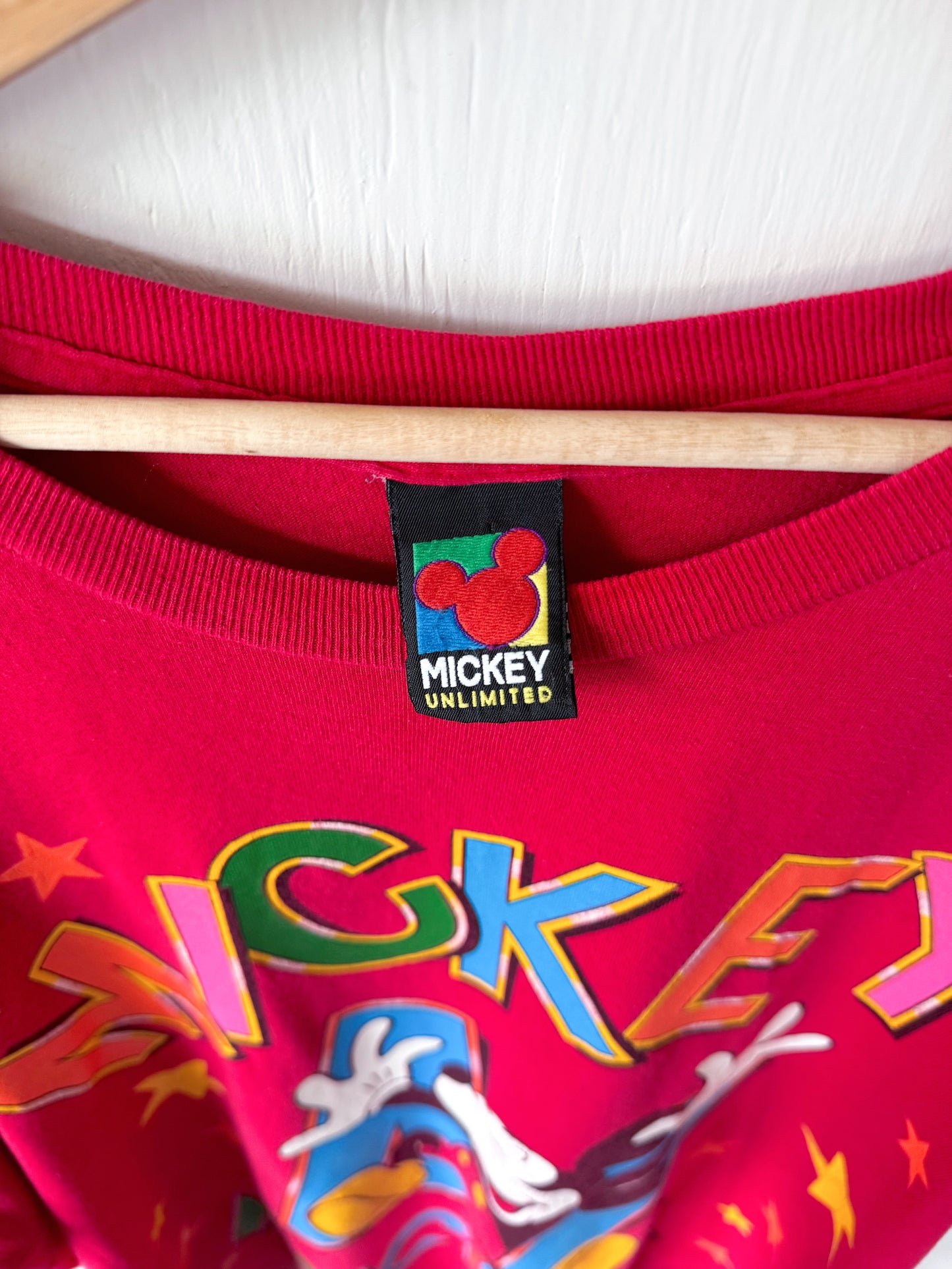 VINTAGE 90’s Mickey Stars Tee - 2X