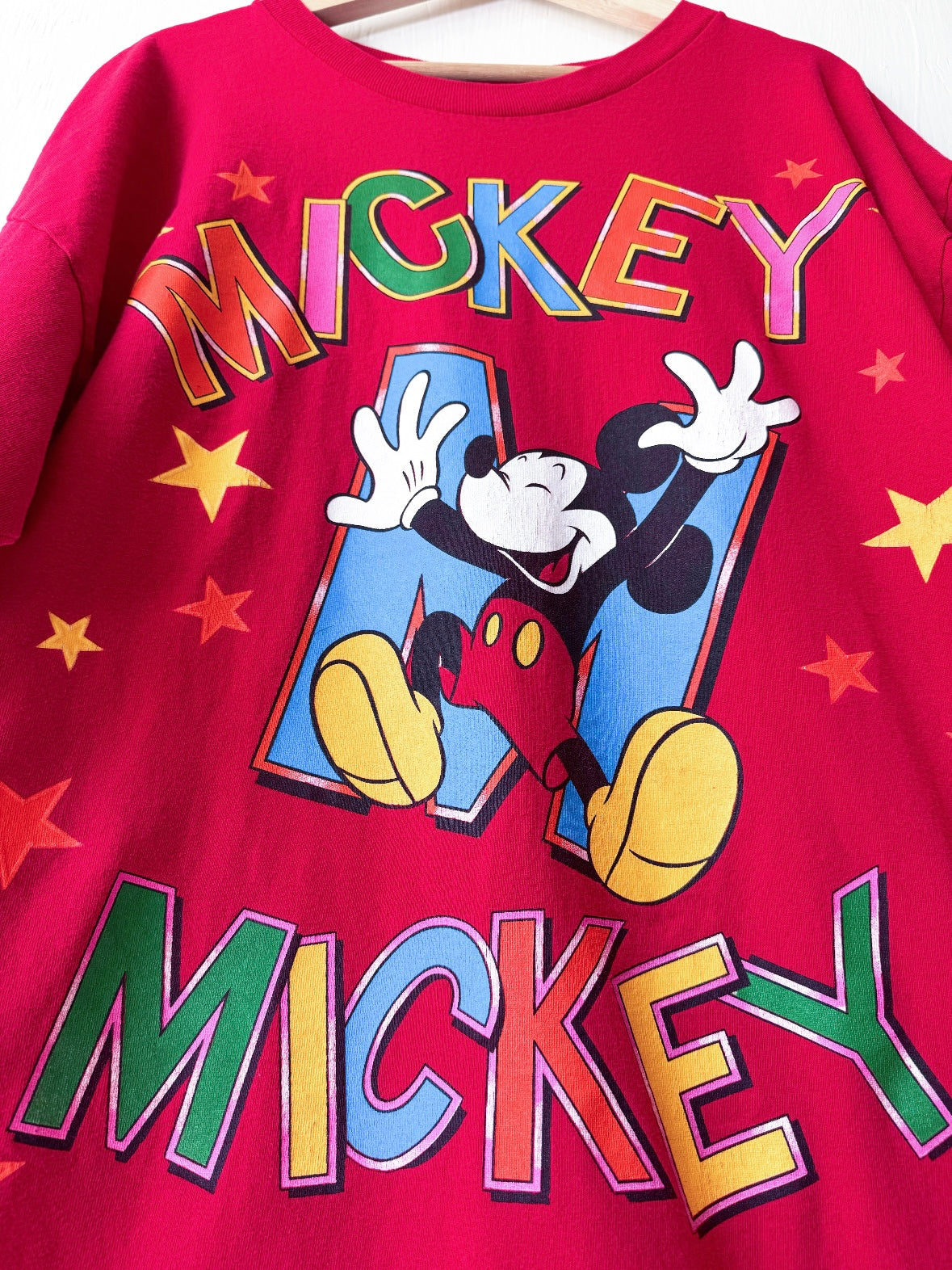VINTAGE 90’s Mickey Stars Tee - 2X