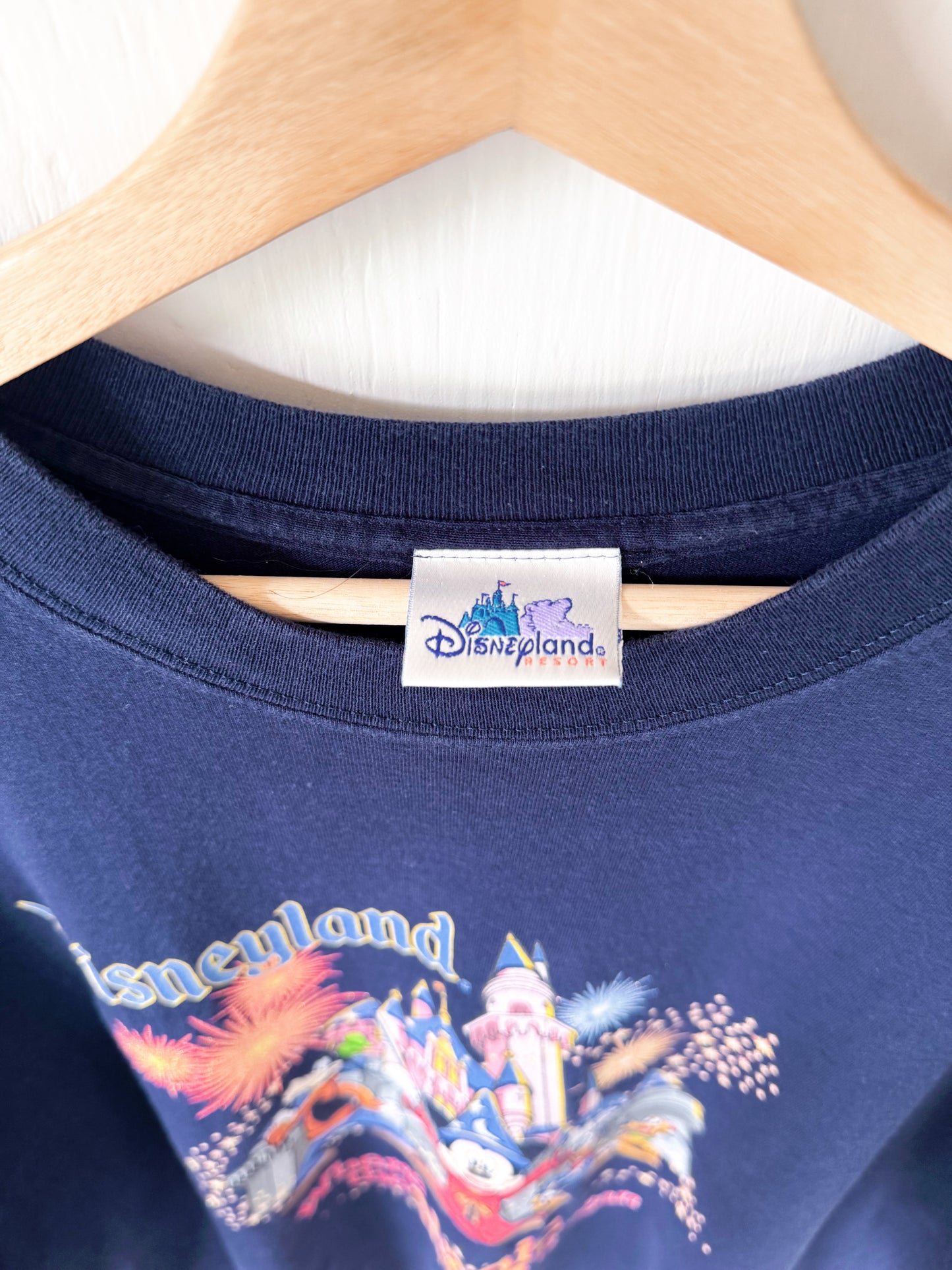 VINTAGE Disneyland Magic Begins Tee - 2X