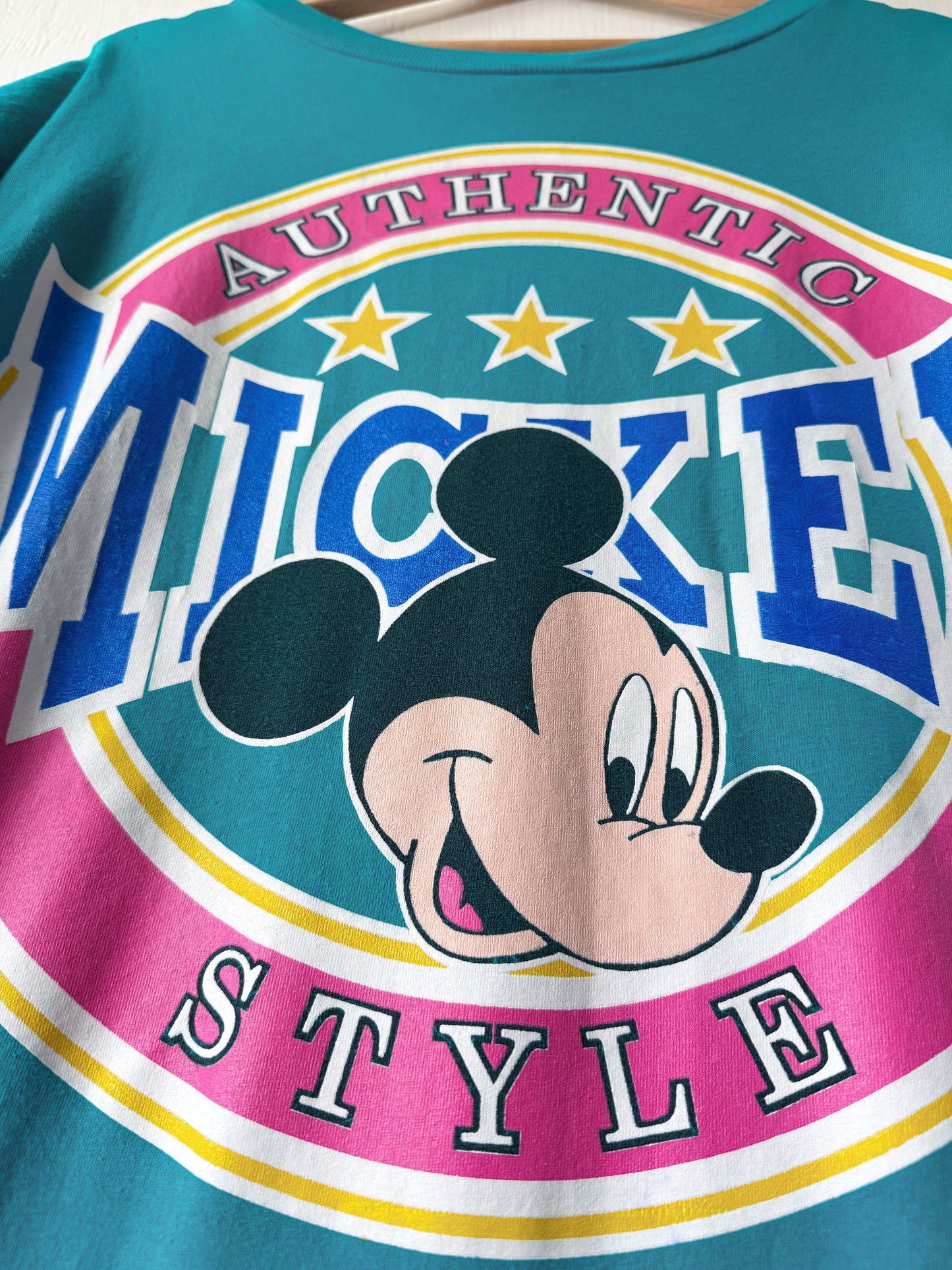 VINTAGE 90’s Authentic Style Mickey Tee - 1X/2X