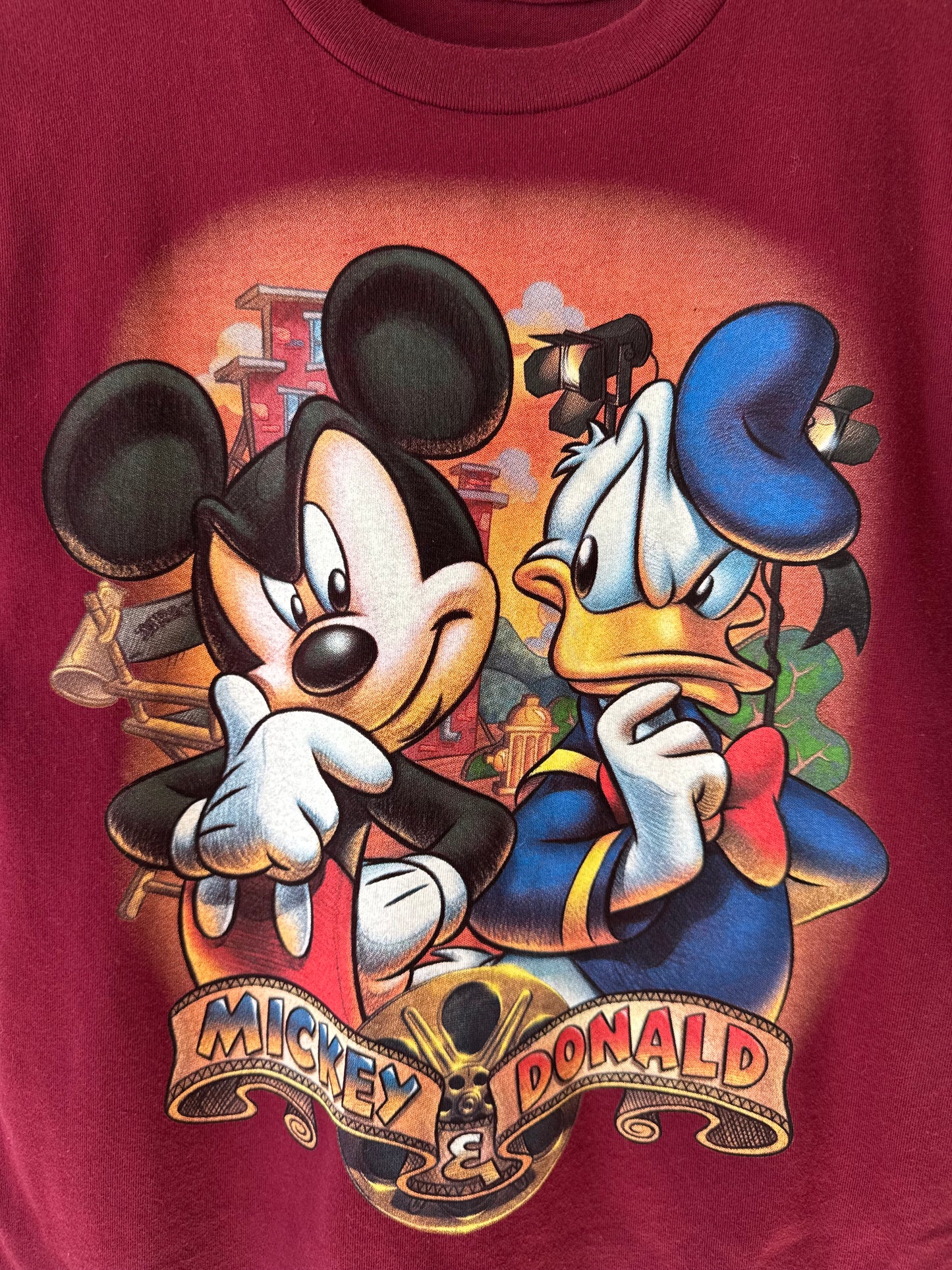 NEW Studio Collection Mickey & Donald Film Tee - YS