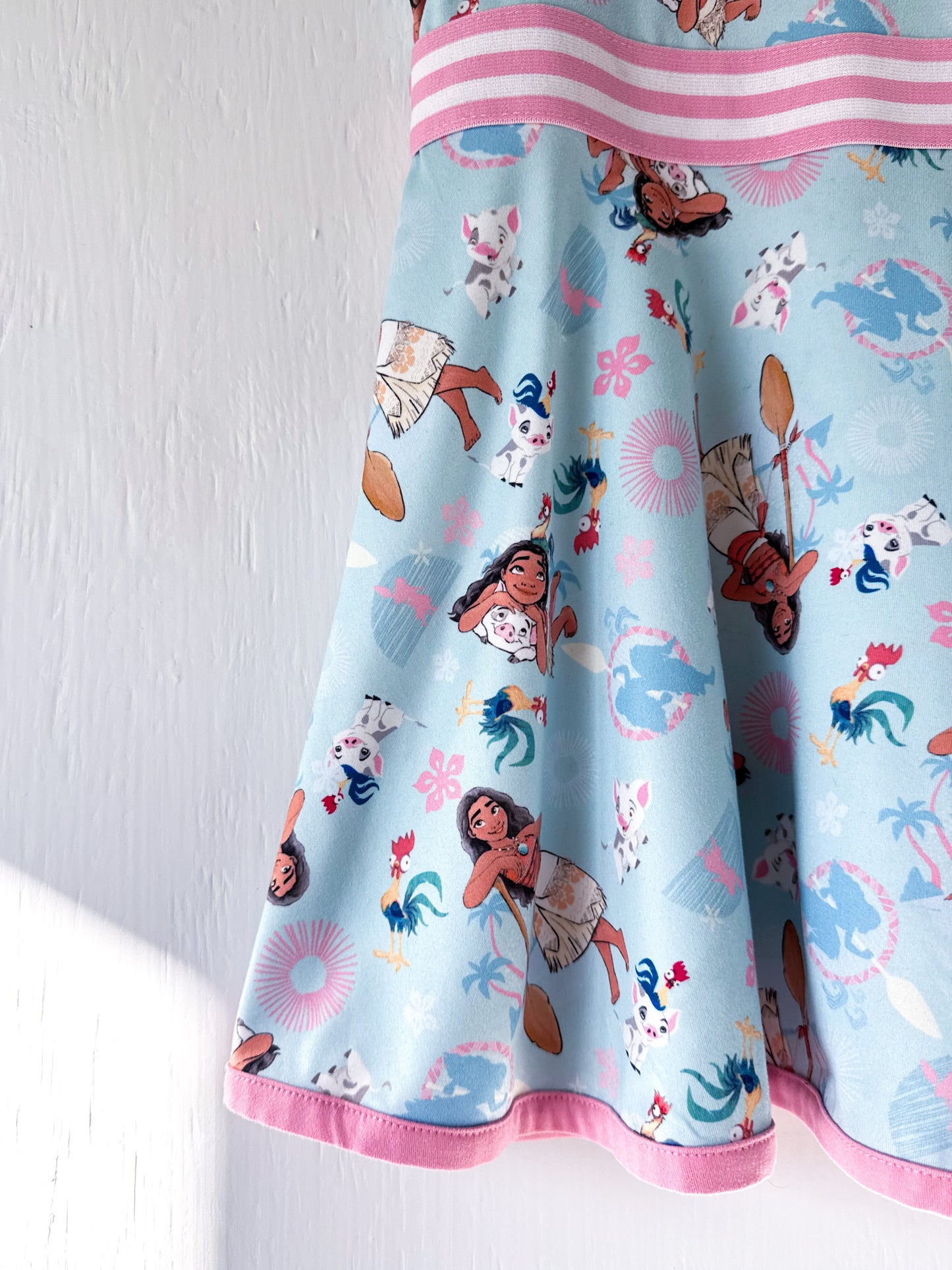 Moana Print Active Dress - 3T