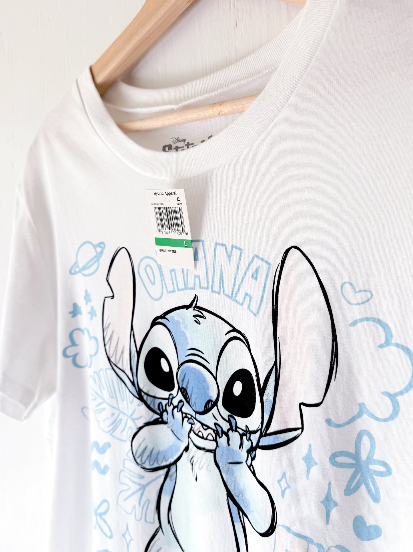 NEW Stitch Neutral Ohana Tee - L