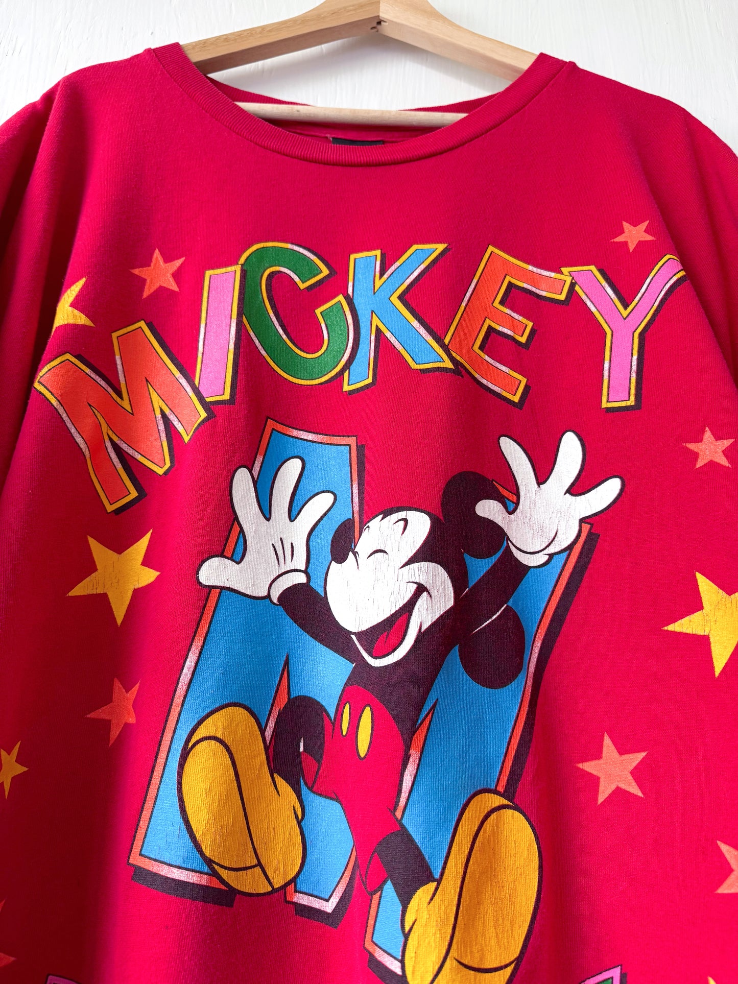 VINTAGE 90’s Mickey Stars Tee - 2X