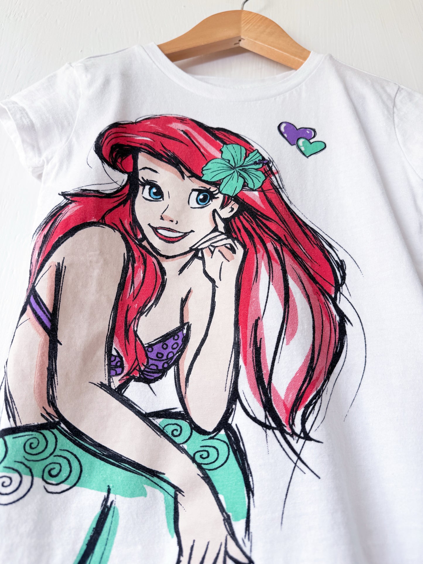 Big Face Ariel Tee - Y6/6X