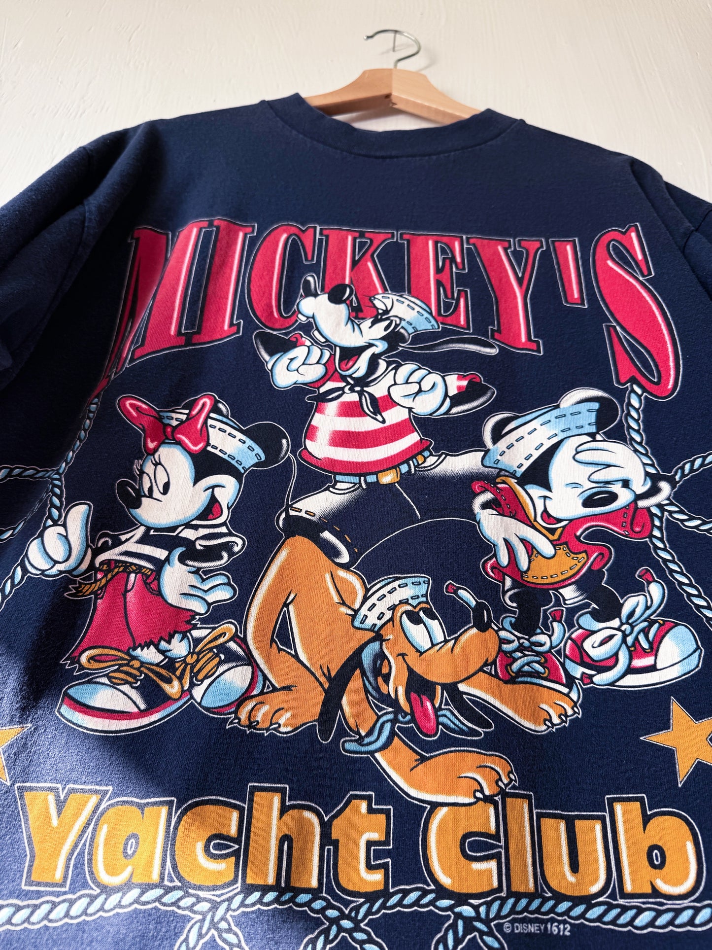 VINTAGE 90’s Yacht Club Nautical Tee - XL