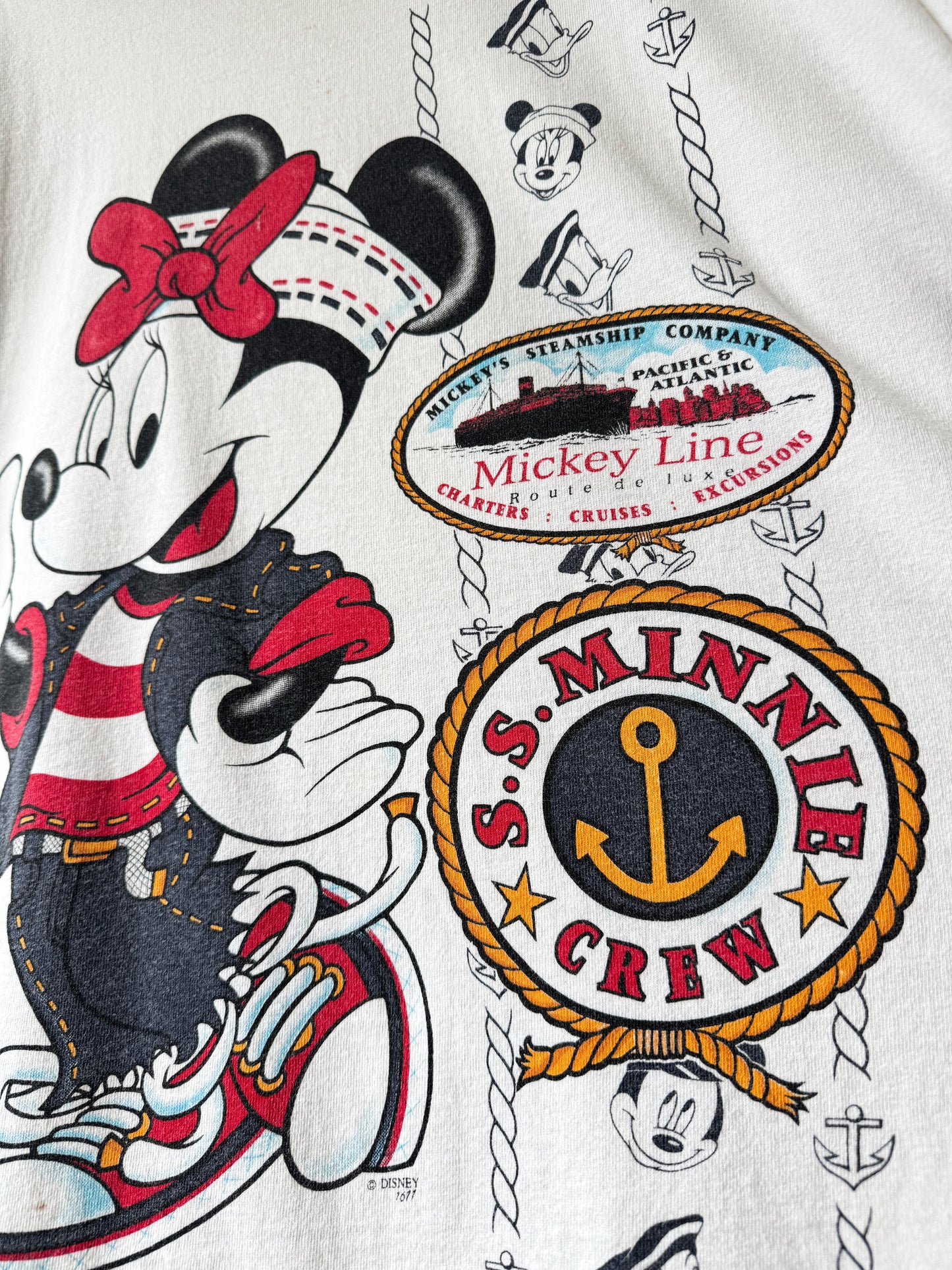 VINTAGE 90’s S.S. Minnie Tee - XL