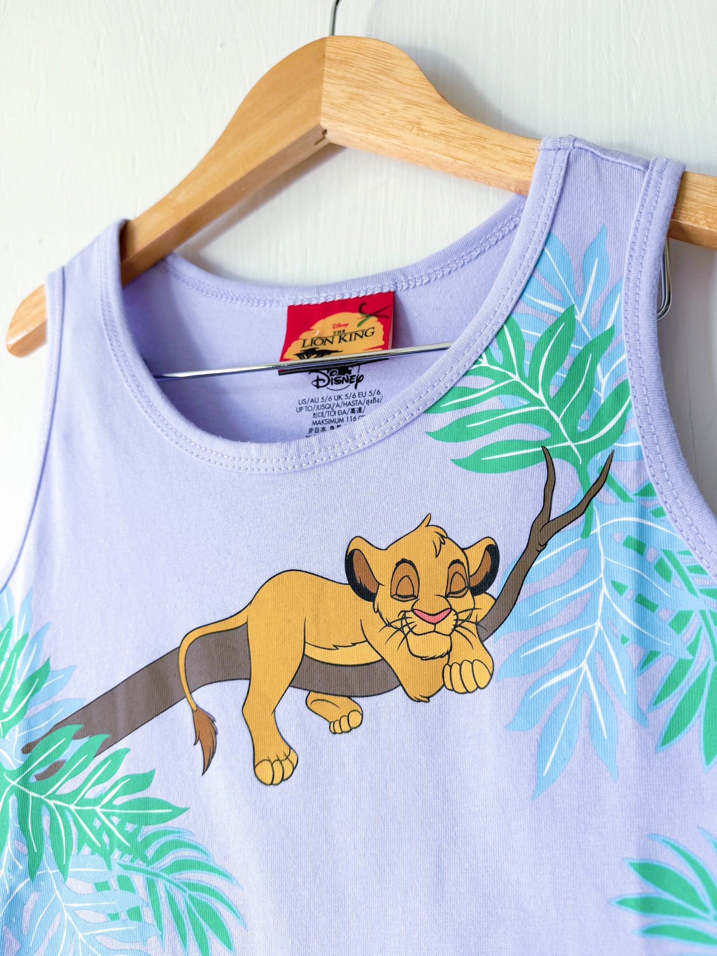 Disney Parks Simba Napping Tank - Y5/6