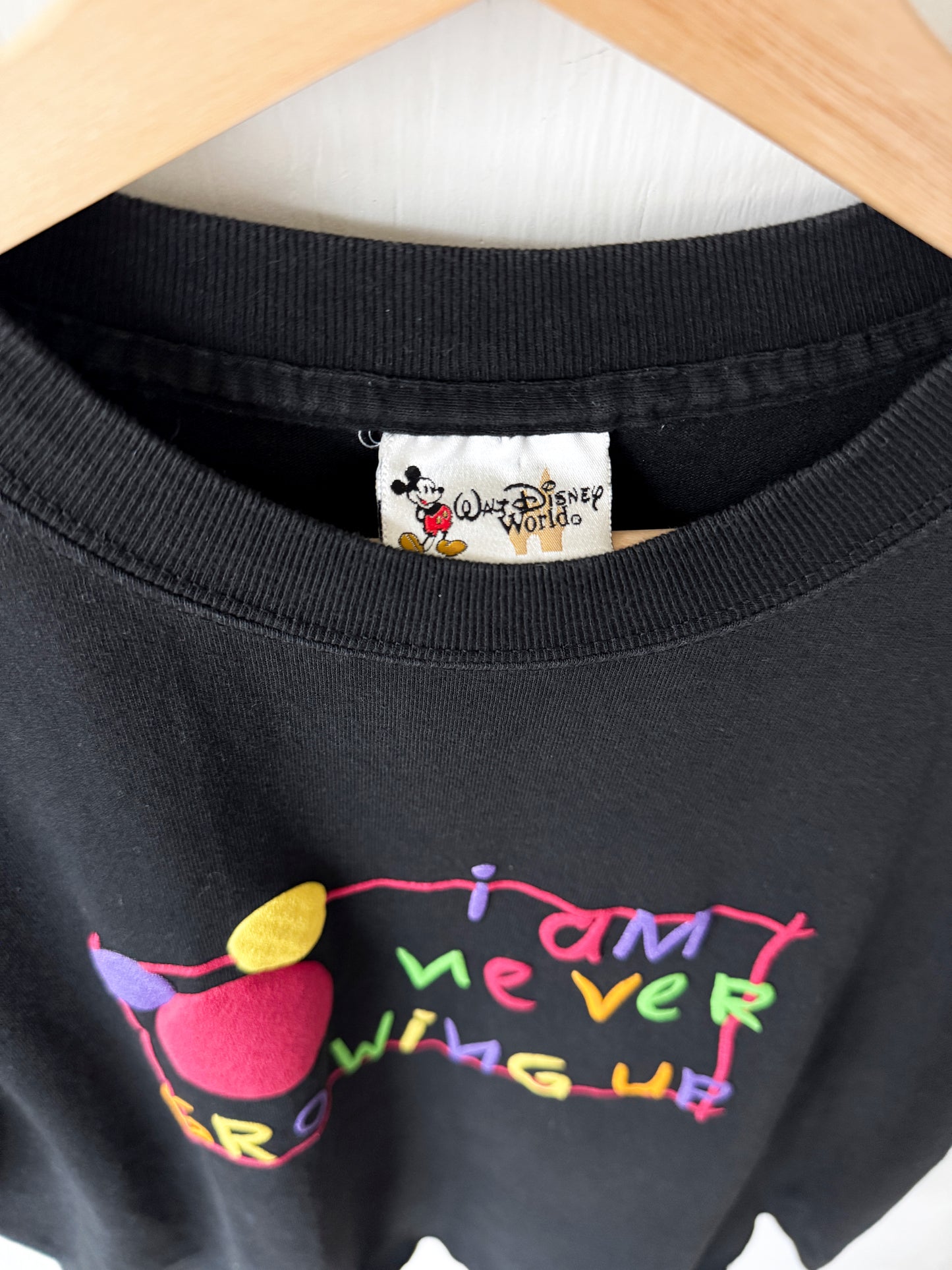 VINTAGE 90’s Never Growing Up Tee - S/M
