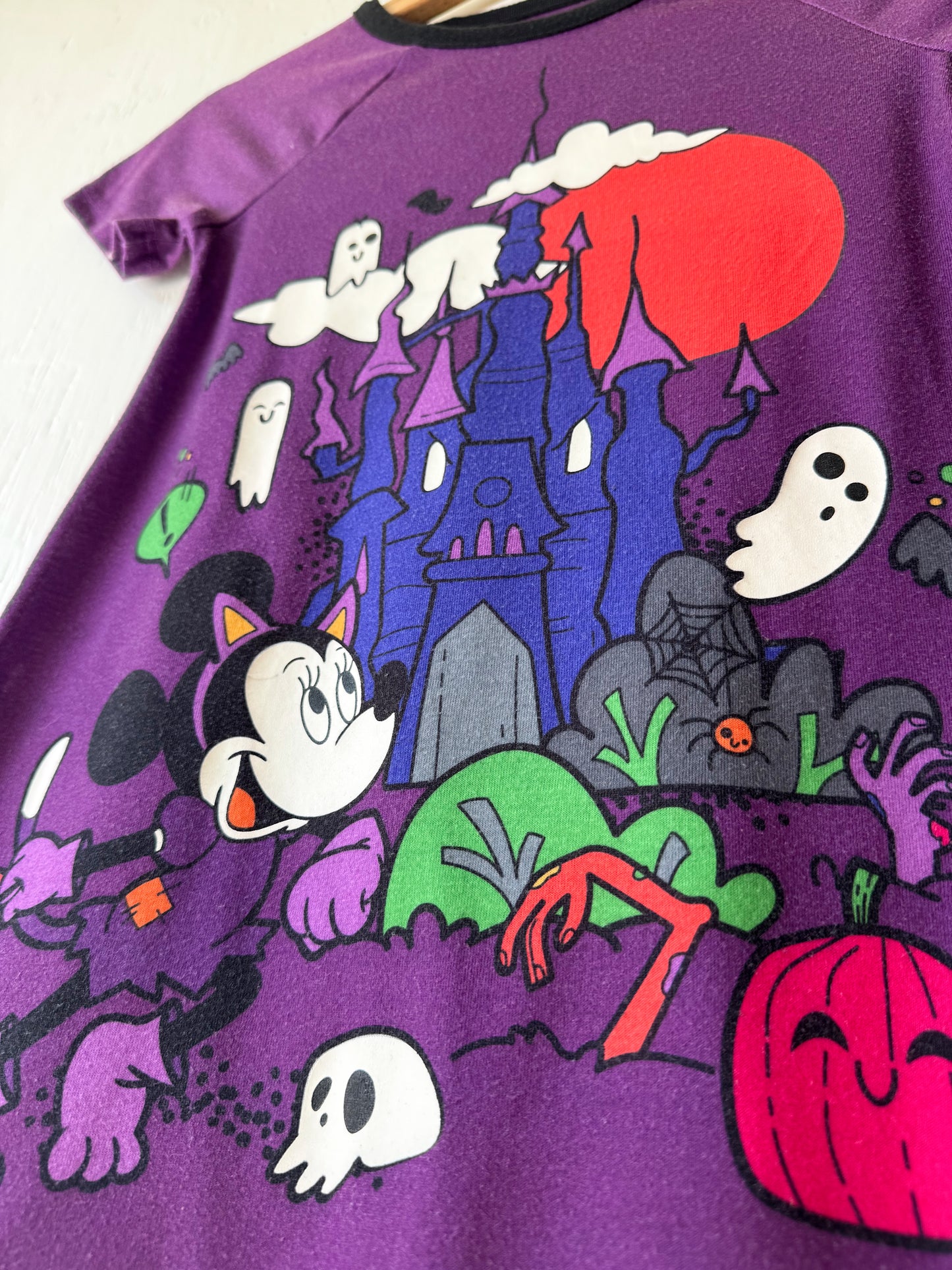 Disney Parks Minnie Glow Halloween Dress - Y5/6