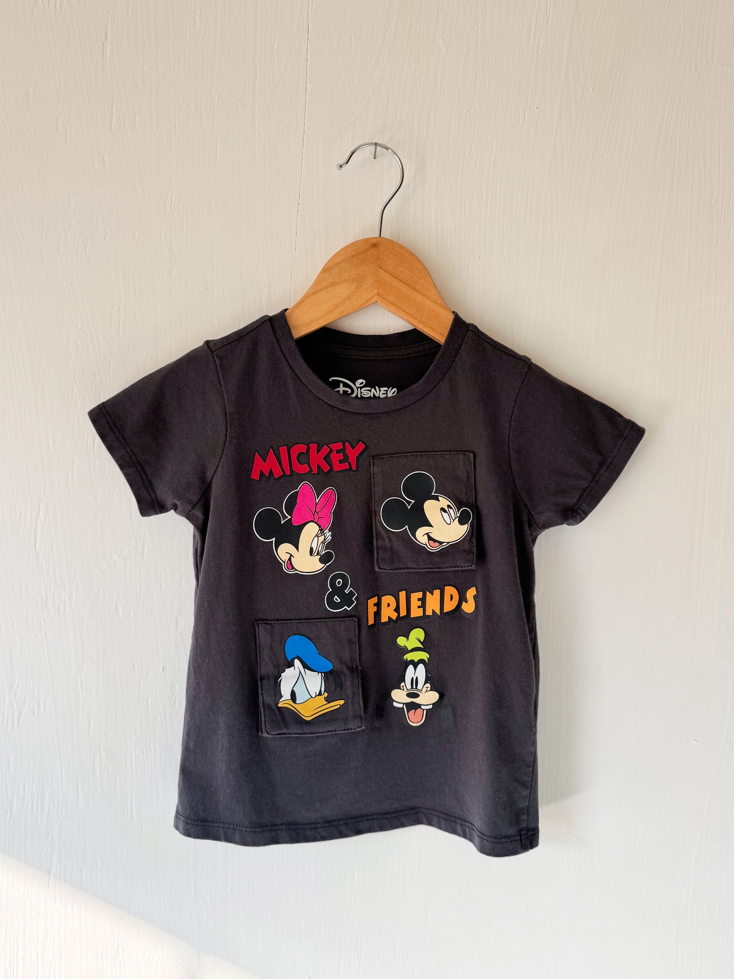 Mickey + Friends Pocket Tee - 2T