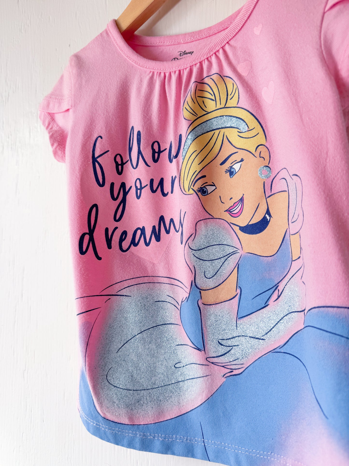 Cinderella Sparkly Top - 5T