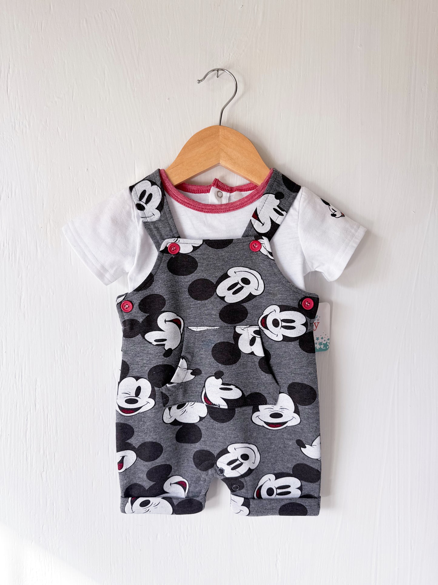 NEW Mickey Shortalls Set - 3M