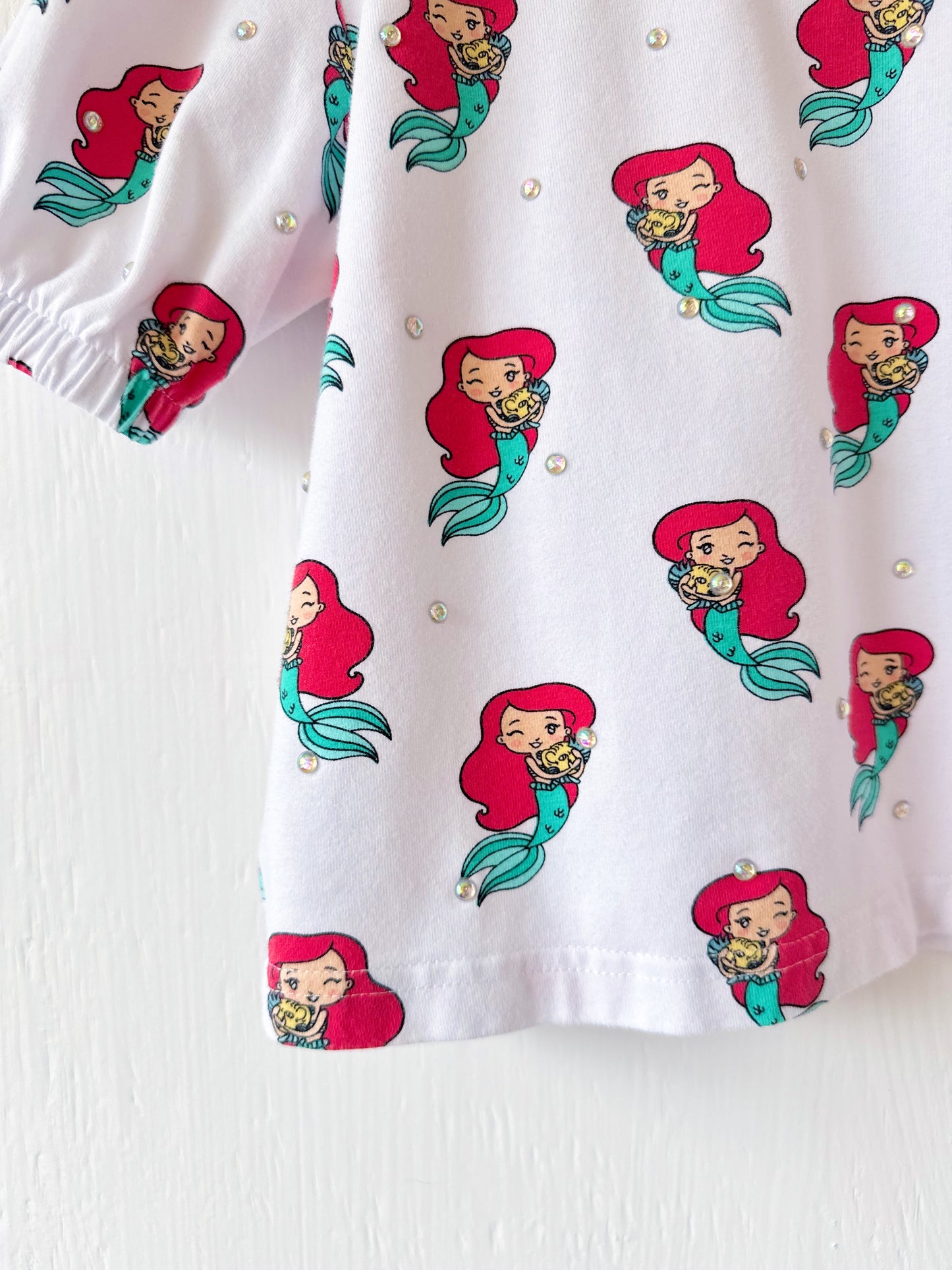 Disney Parks Ariel Jewel Top - Y5/6