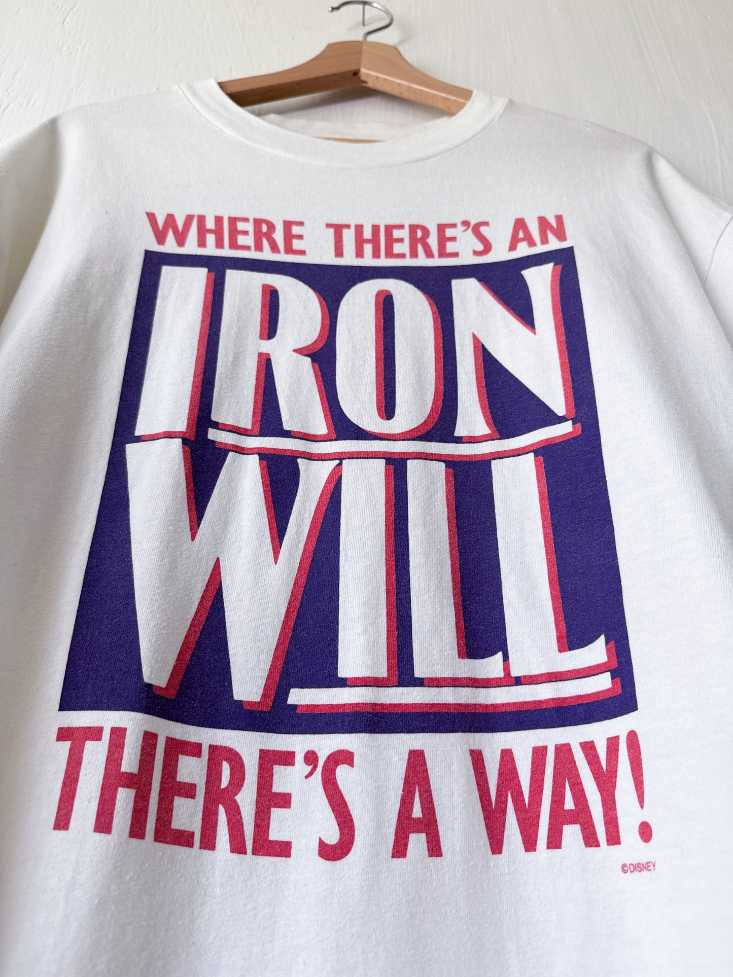 VINTAGE 1994 Iron Will Promo Tee - XL