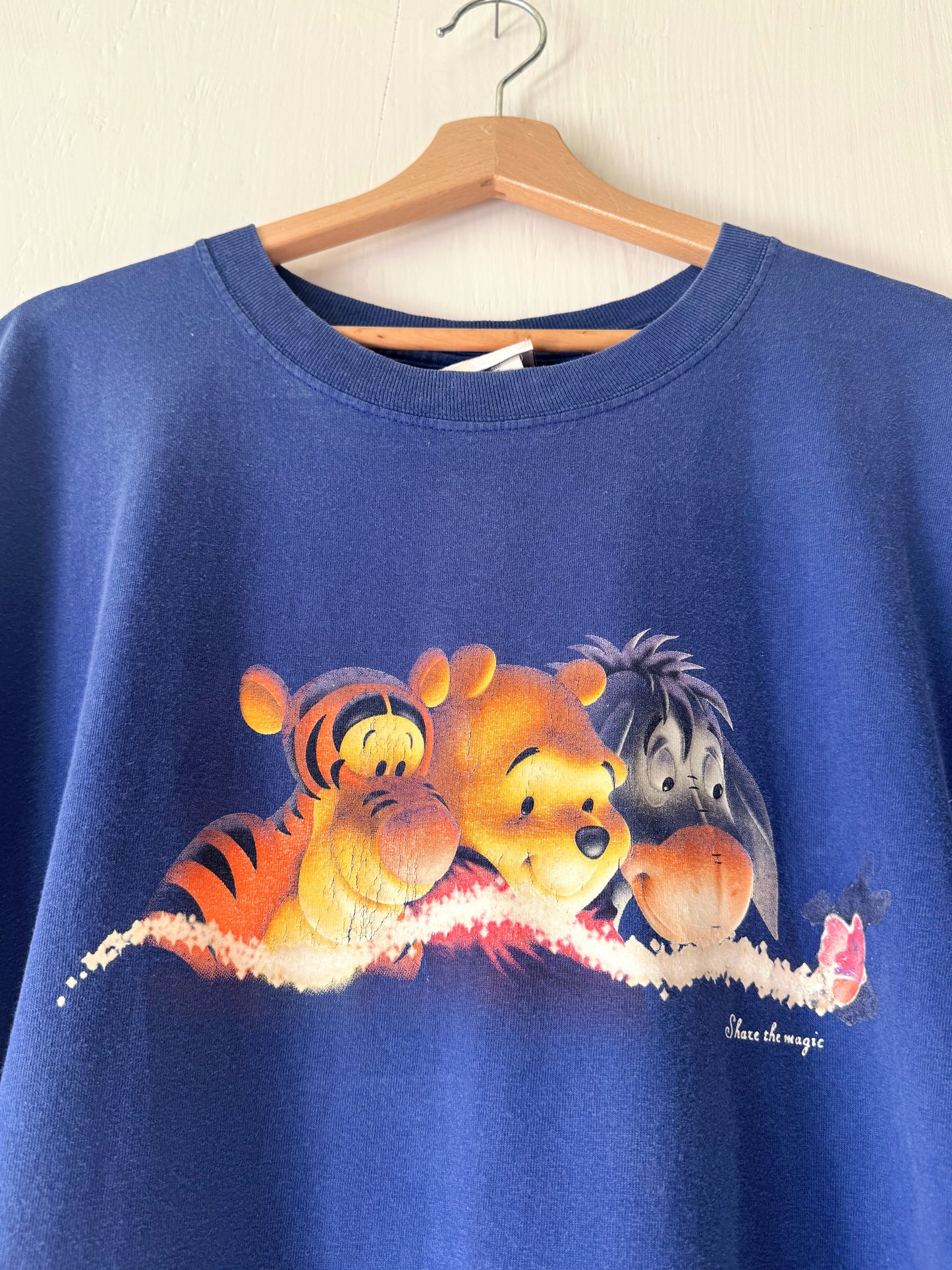 VINTAGE Pooh Share The Magic Tee - 2X