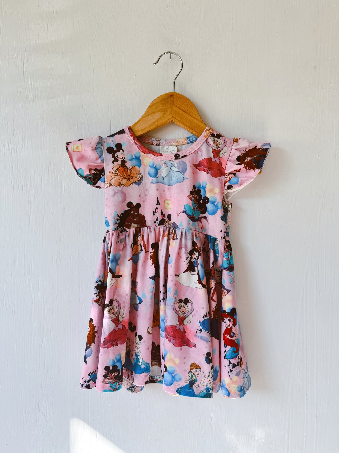 Princess Mickey Ears Flutter Dress - 2XS / 3T
