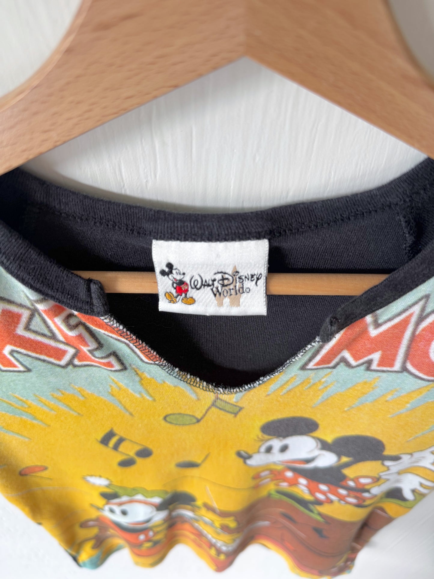 VINTAGE Disney Parks Early Mickey Minnie Top - S