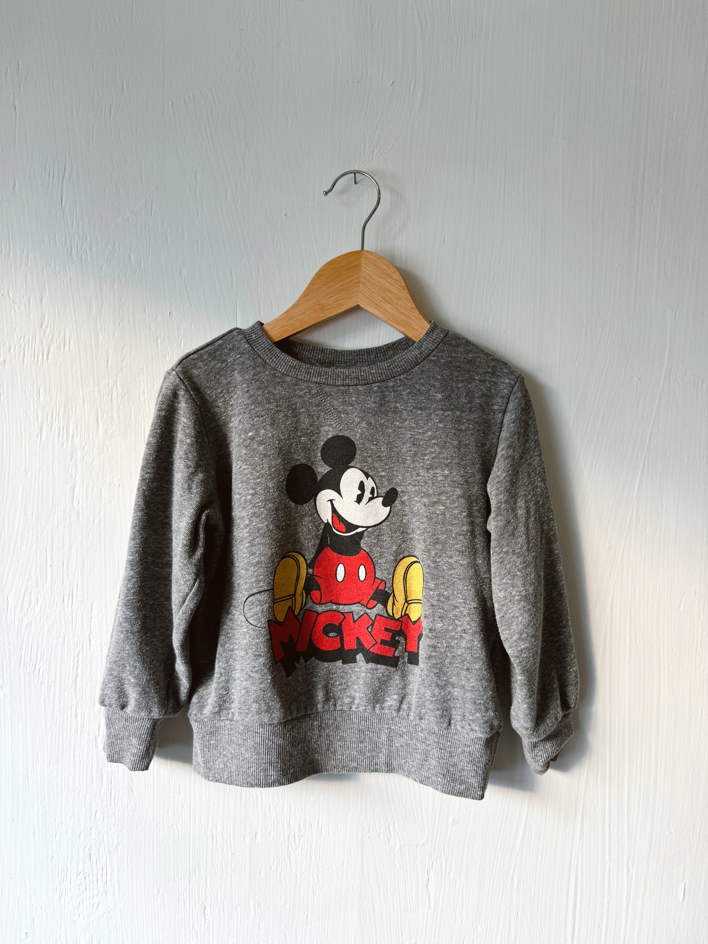 Classic Heathered Mickey Sweatshirt - 3T