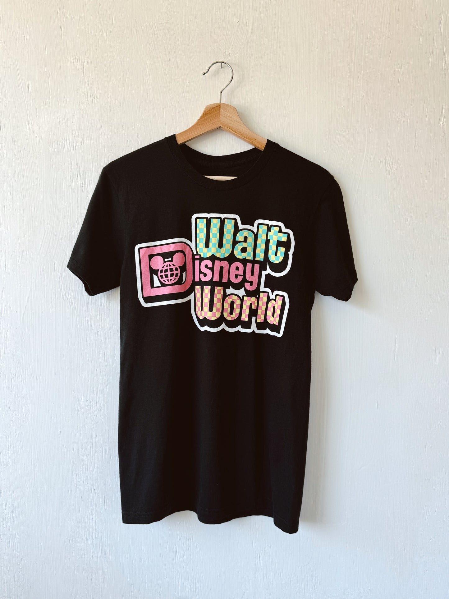 Disney Parks Checkered WDW Tee - S