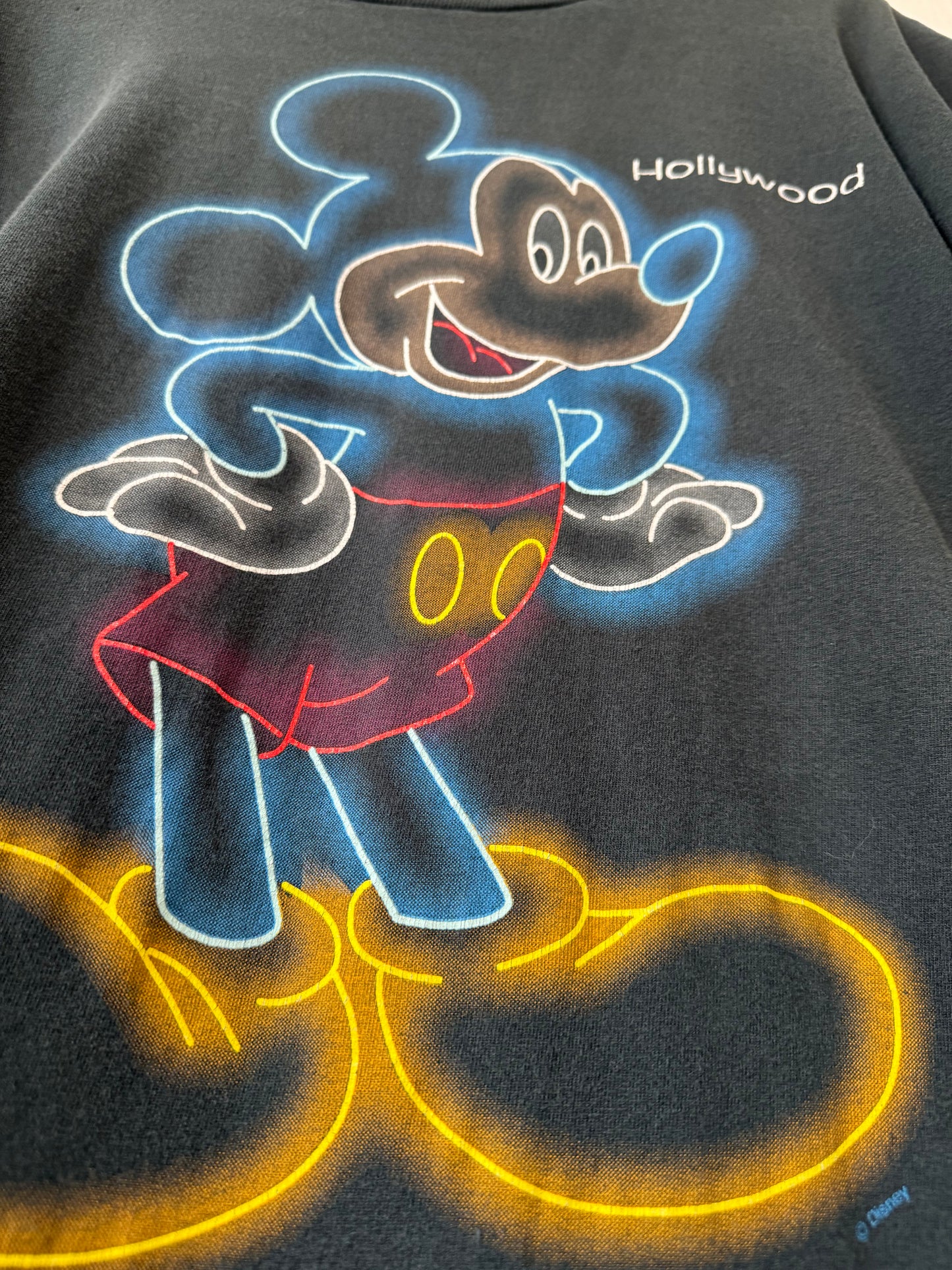 VINTAGE Hollywood Neon Mickey - XL