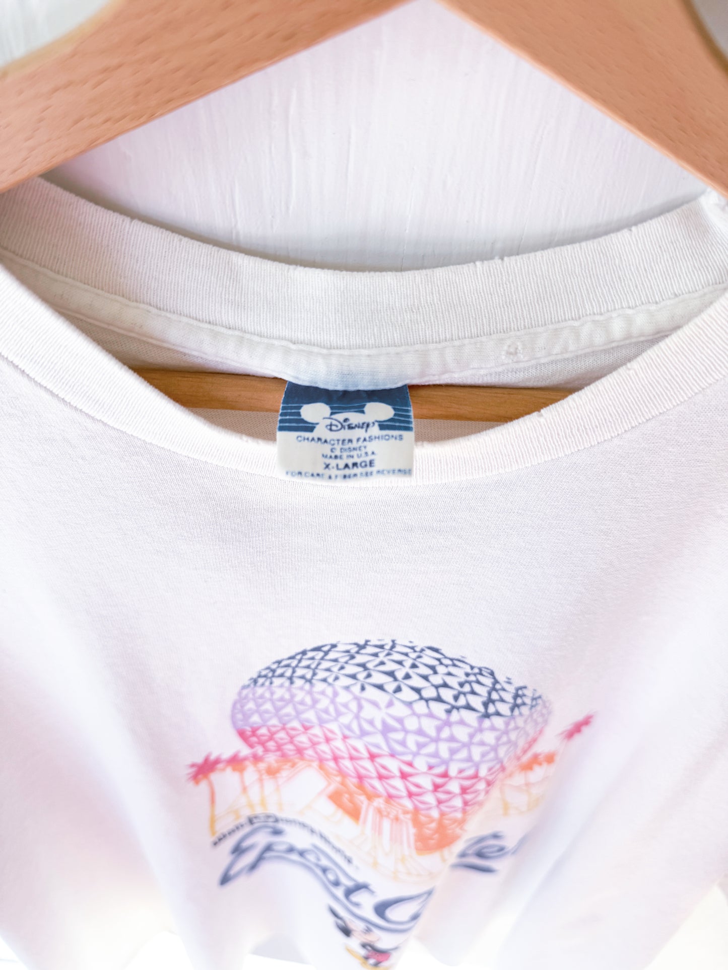VINTAGE 90’s Epcot + Mickey Tee - XL