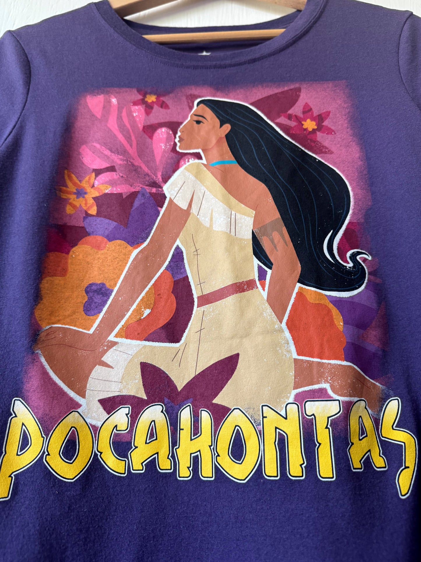 Pocahontas Floral Tee - YL