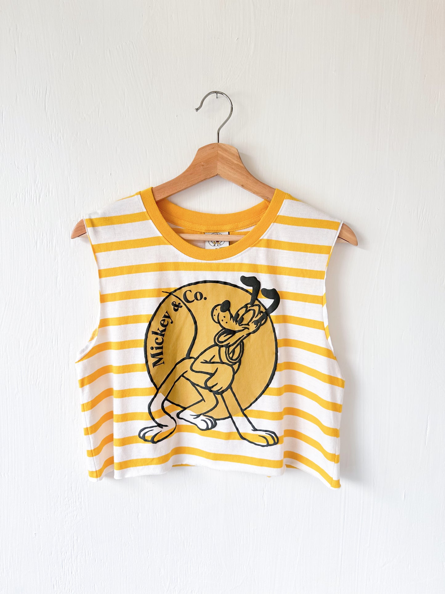 Retro 90’s Pluto Striped Tank - M