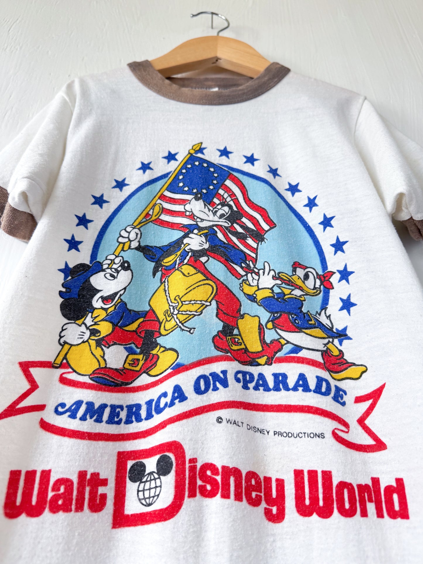 VINTAGE 1976 WDW Bicentennial Tee - YS